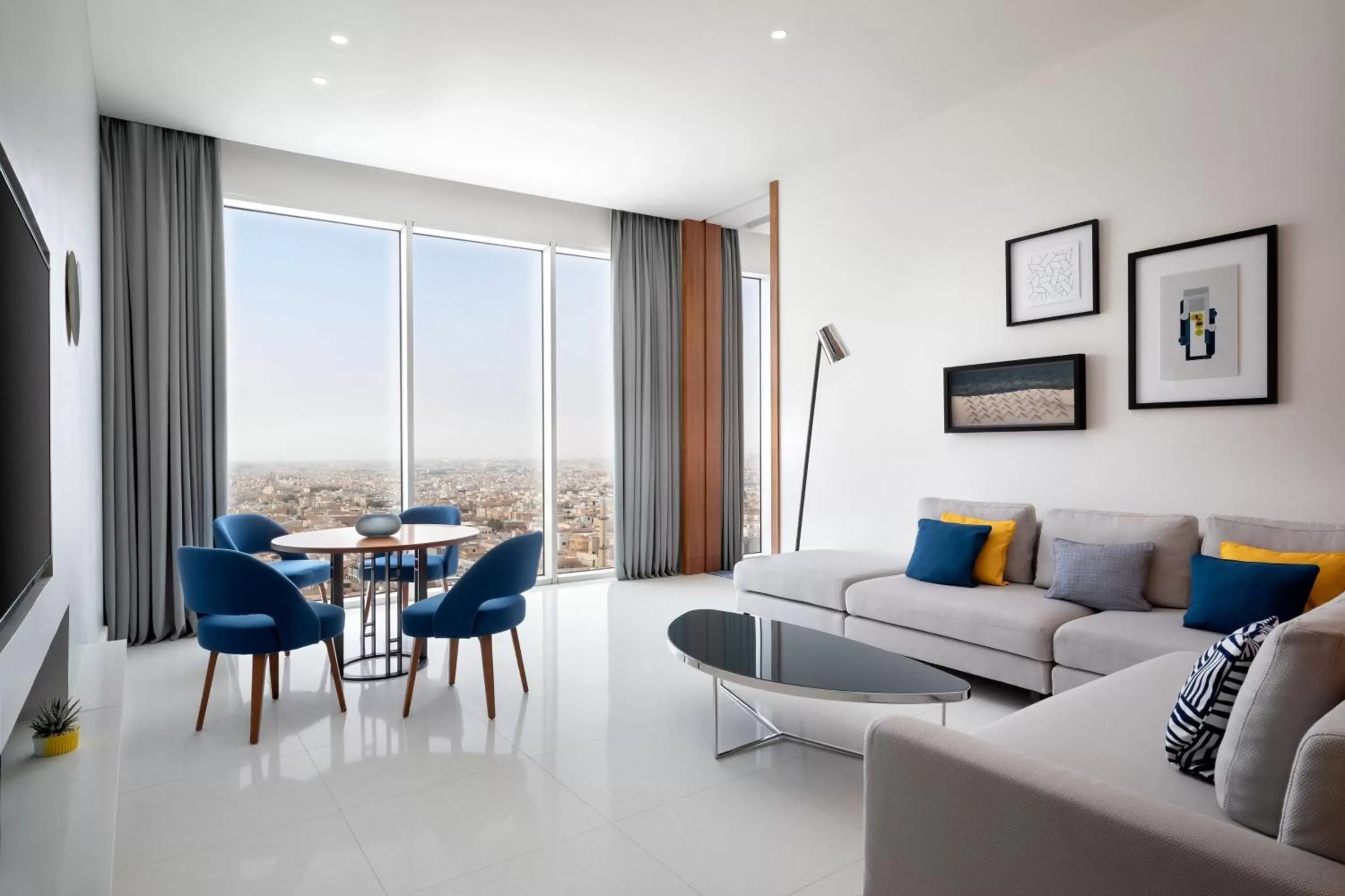 Executive Suite, Club lounge access, 1 Bedroom Suite, 1 King - single occupancy in Le Meridien Riyadh Executive Suite, Club lounge access, 1 Bedroom Suite, 1 King - single occupancy in Le Meridien Riyadh