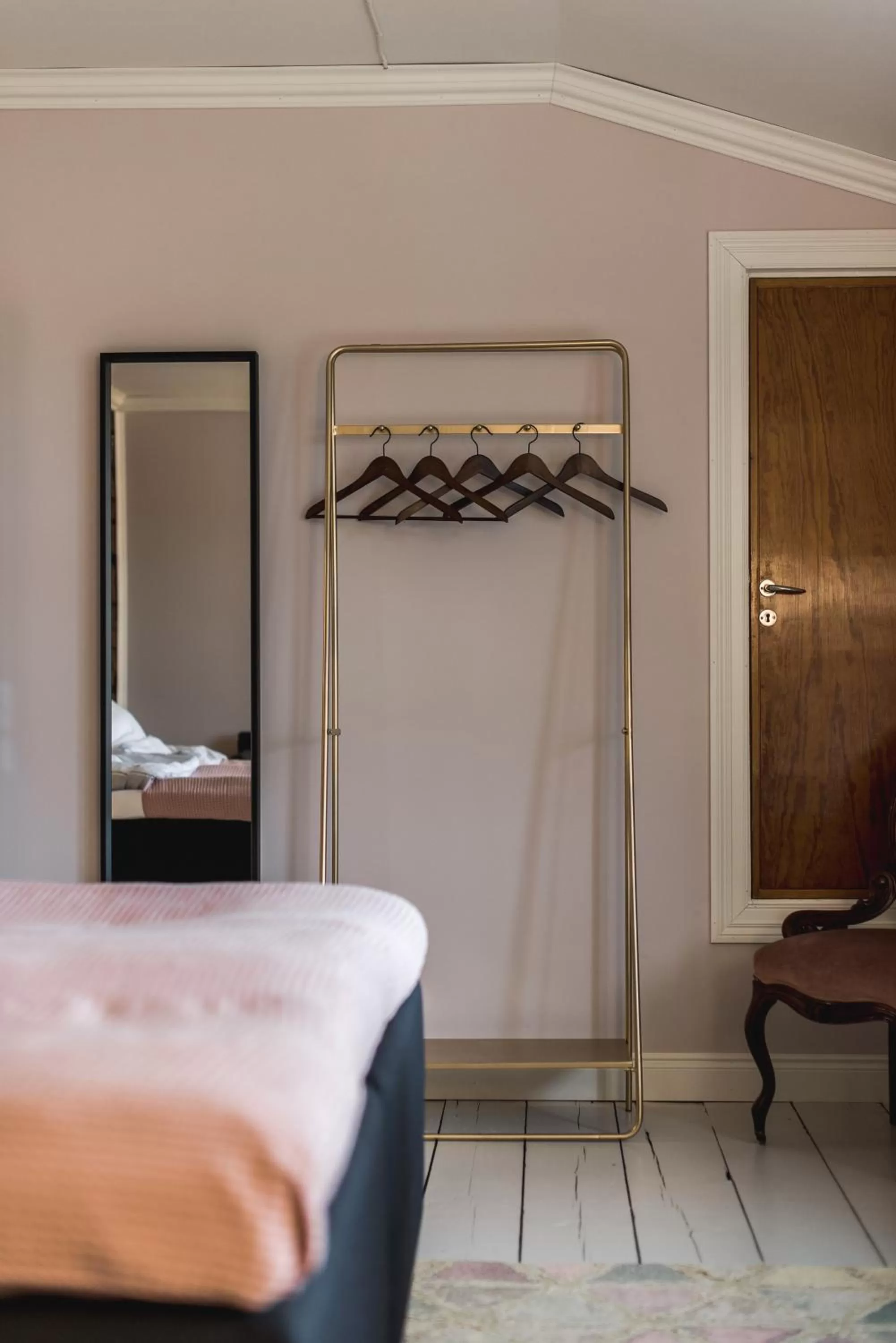 Bedroom, Bed in Vanha pappila Hetki Oy