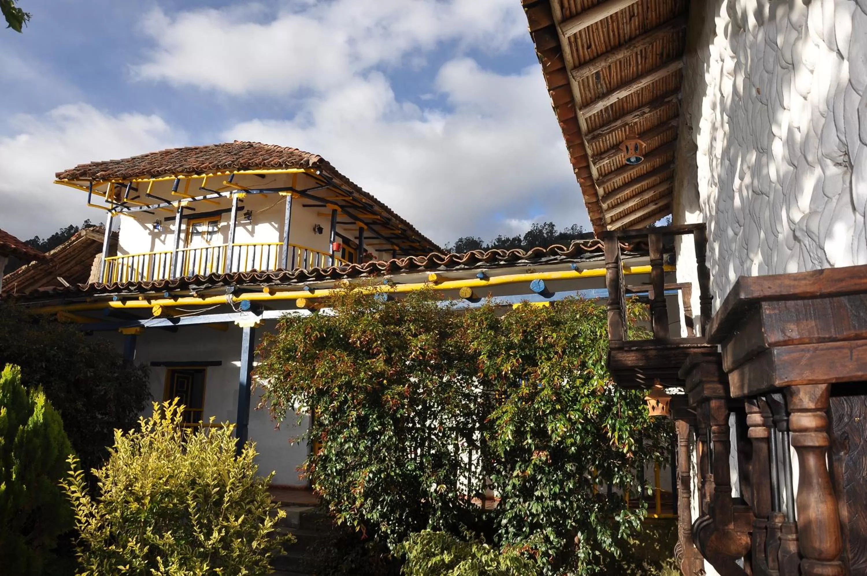 Patio, Property Building in Hotel Museo la Posada del Molino