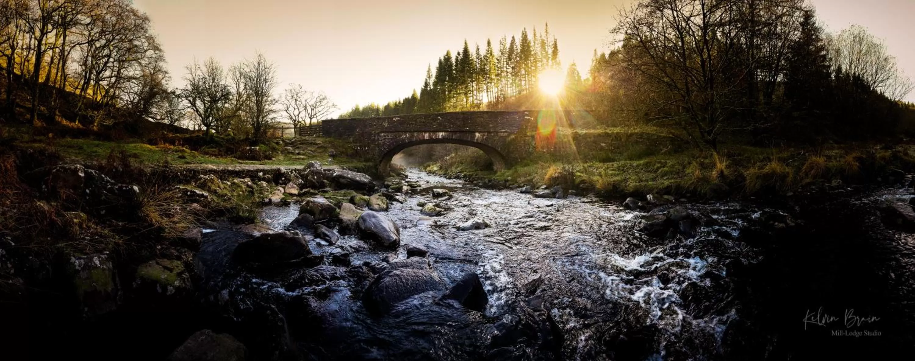 Natural landscape in Mill Lodge-Brecon Beacons