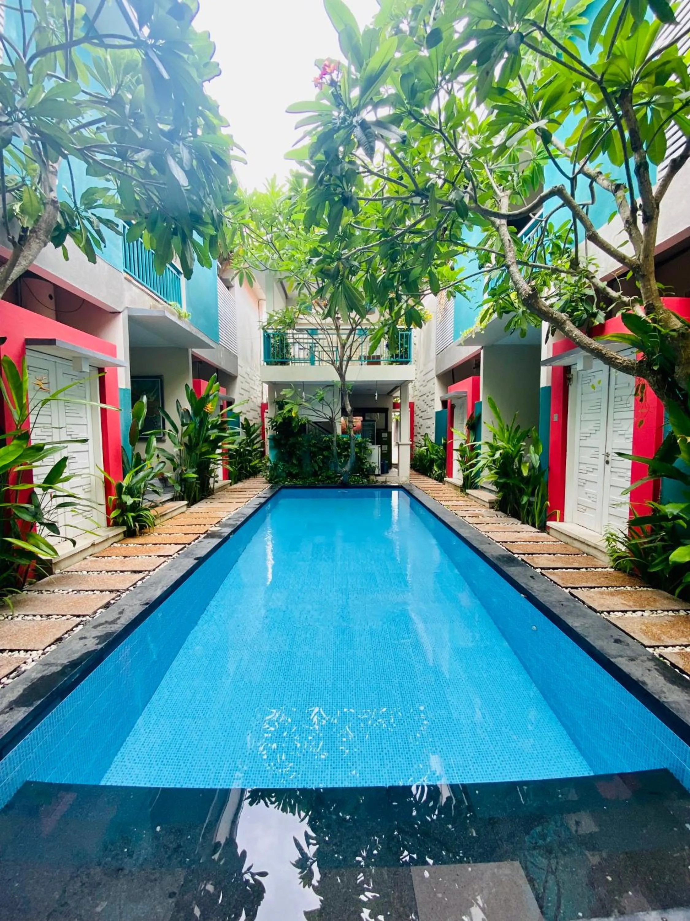 Swimming pool in The Green Zhurga Suite Seminyak