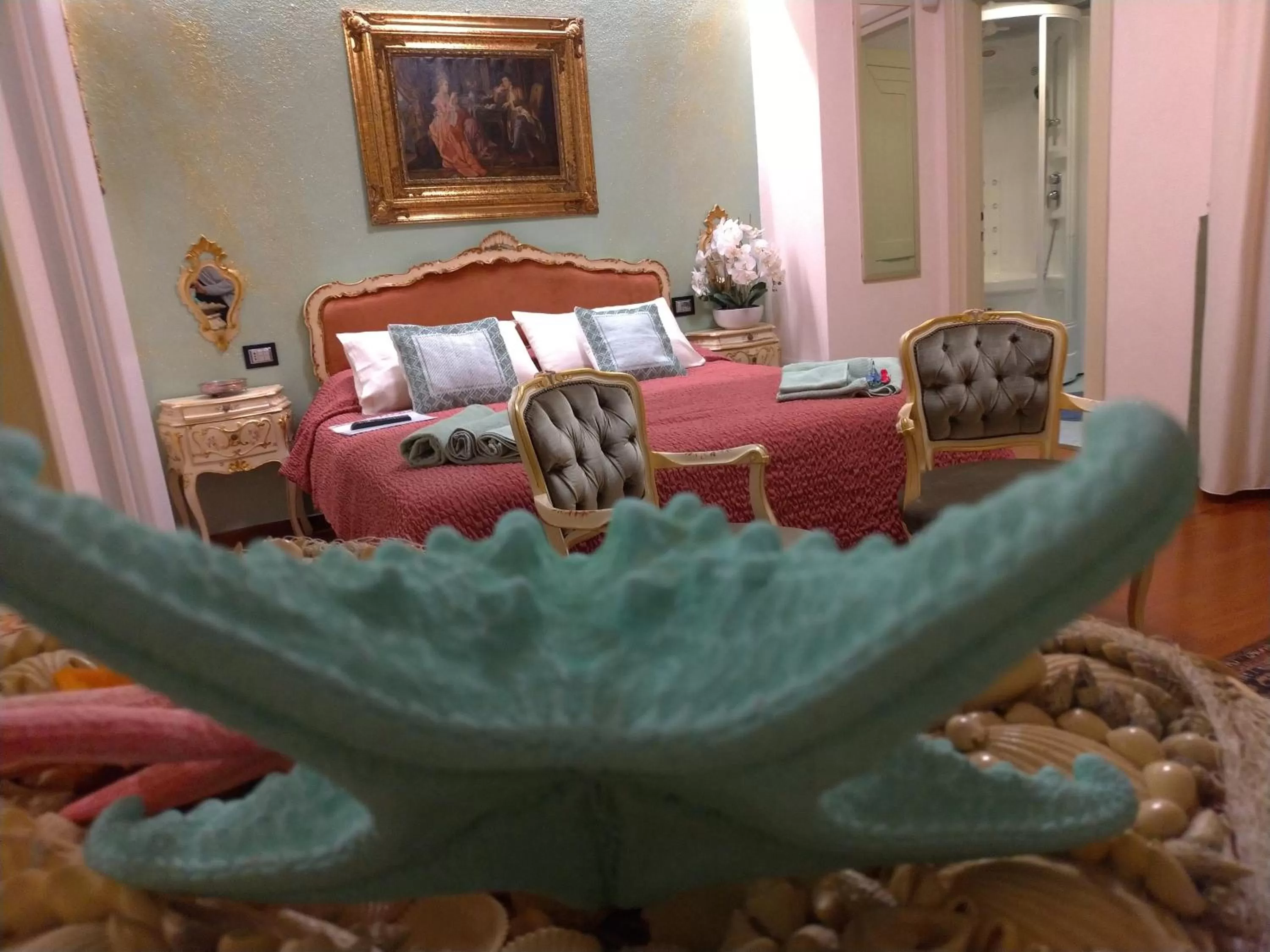 Bedroom, Bed in Gemma Di Gallura Charme B&B