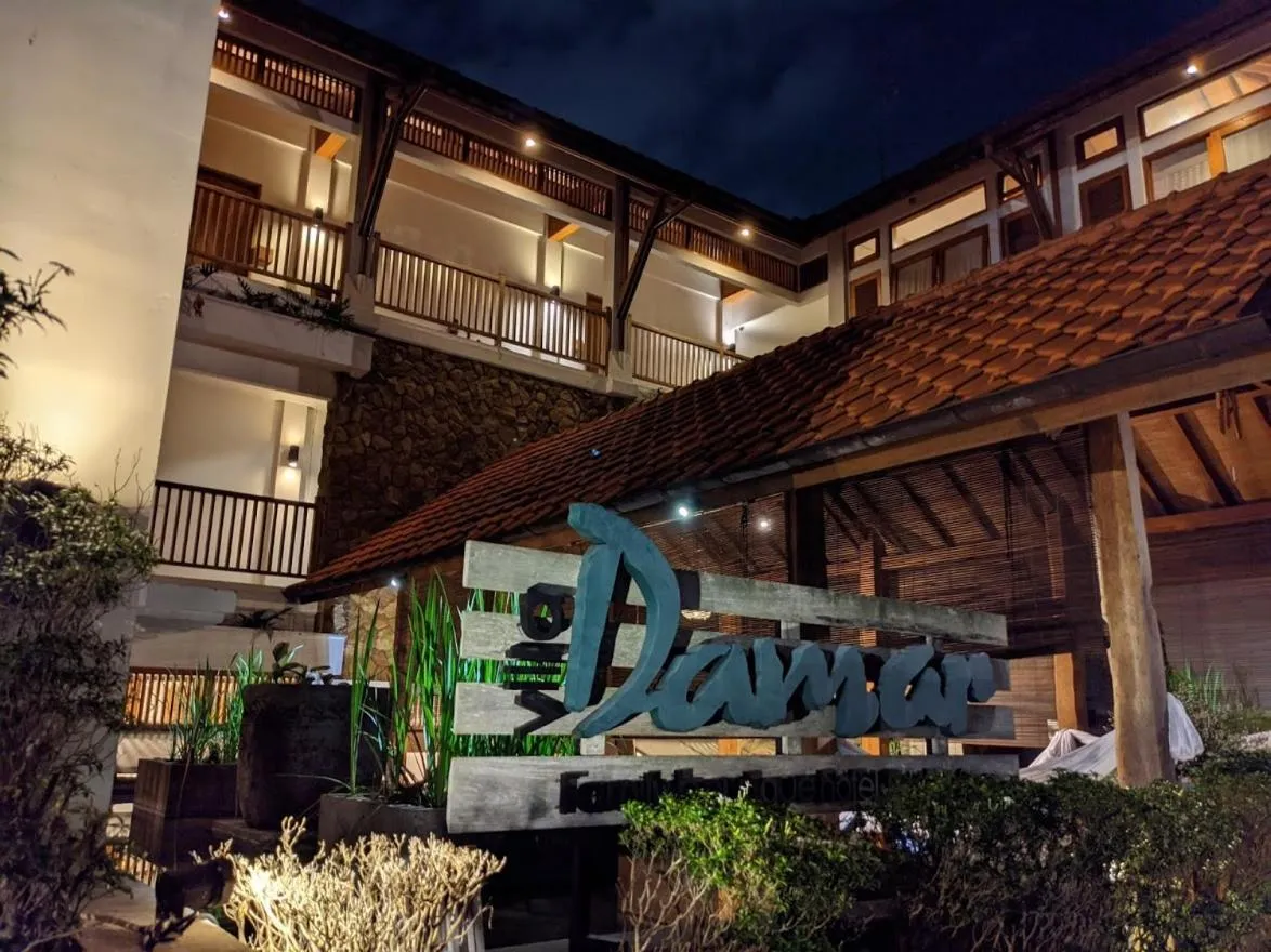 Property building in Villa Damar Boutique Hotel