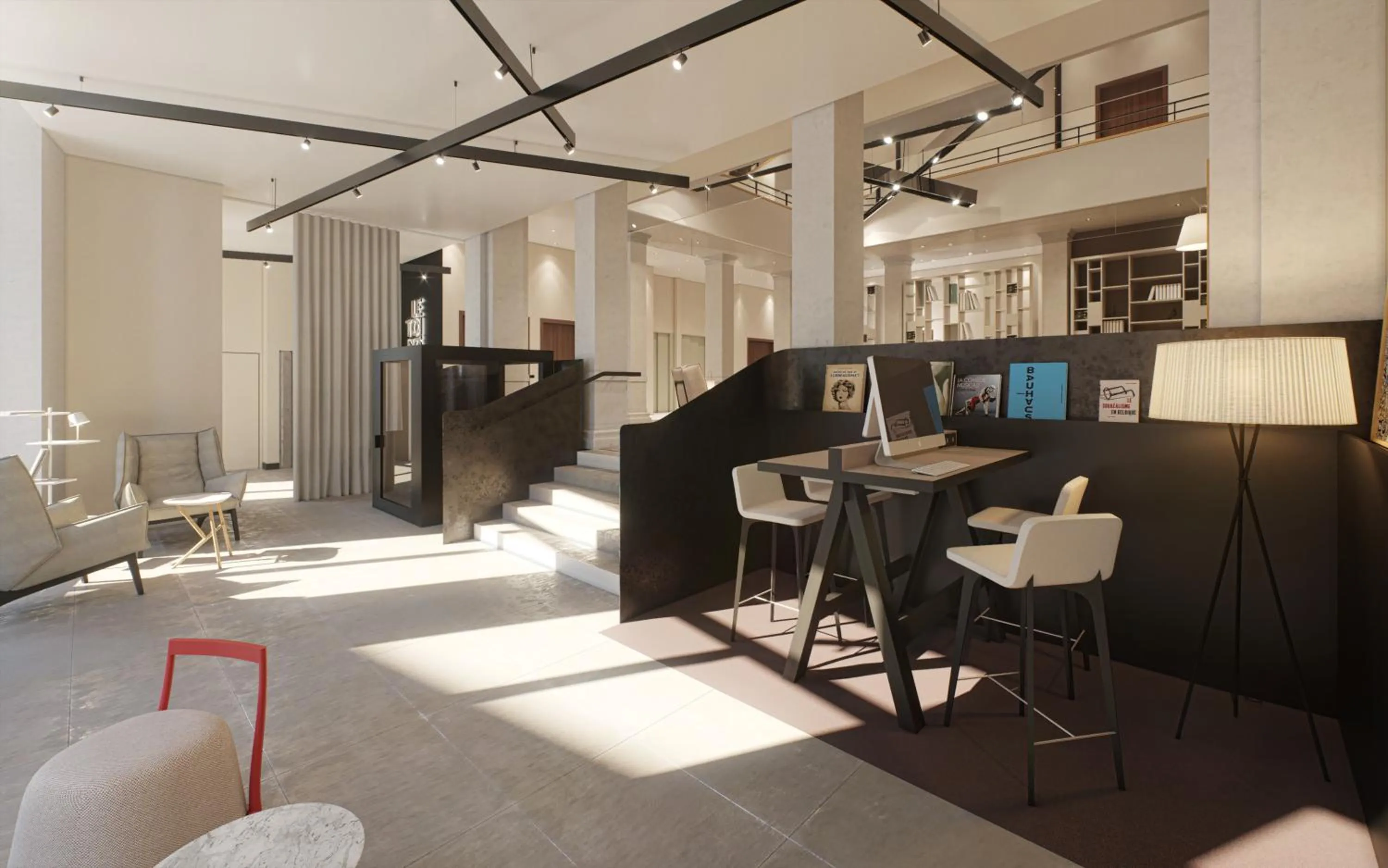 Lobby or reception in Maison Nô - Hôtel et Rooftop