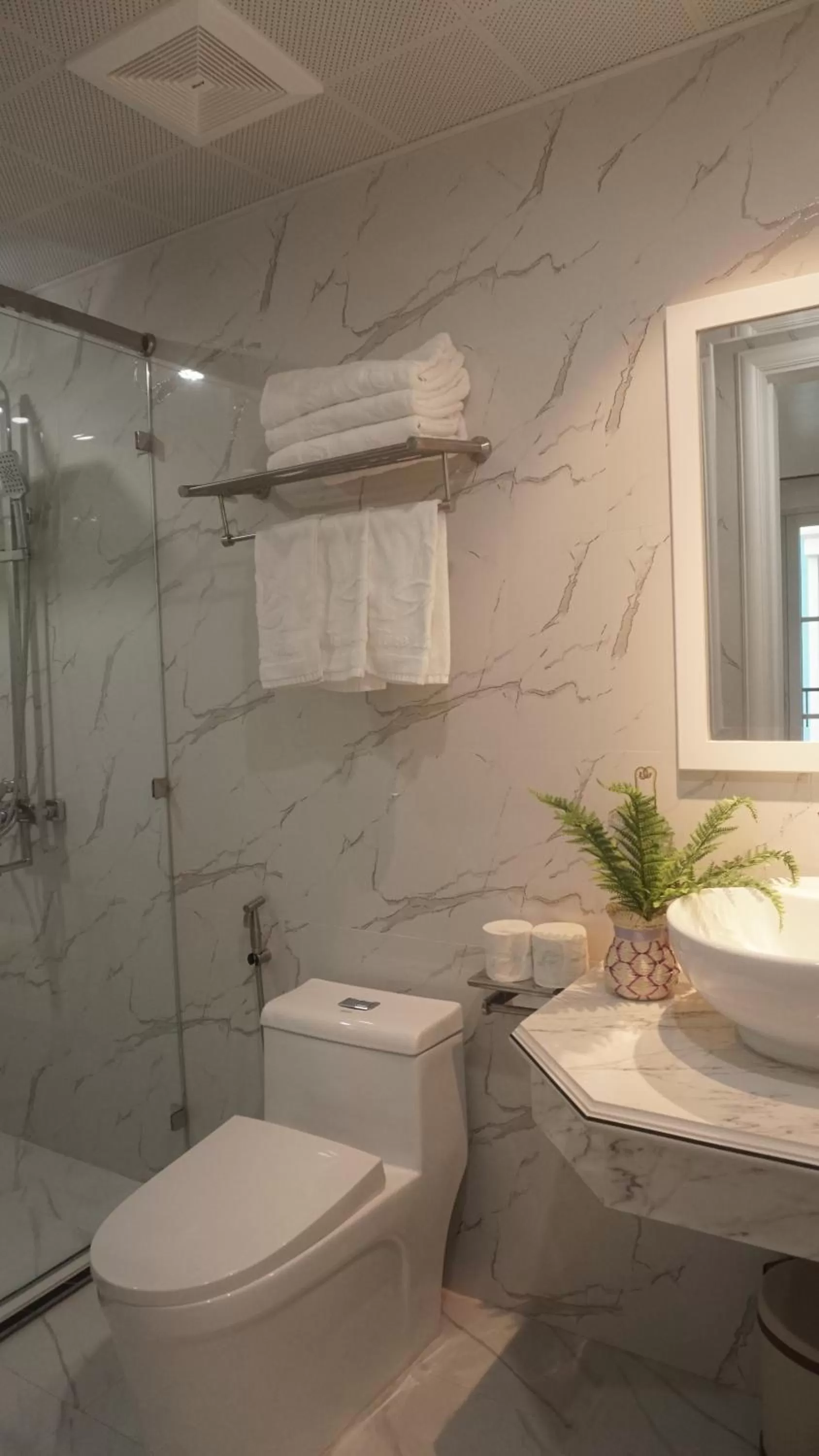 Bathroom in Khách sạn Time Lotus Hạ Long