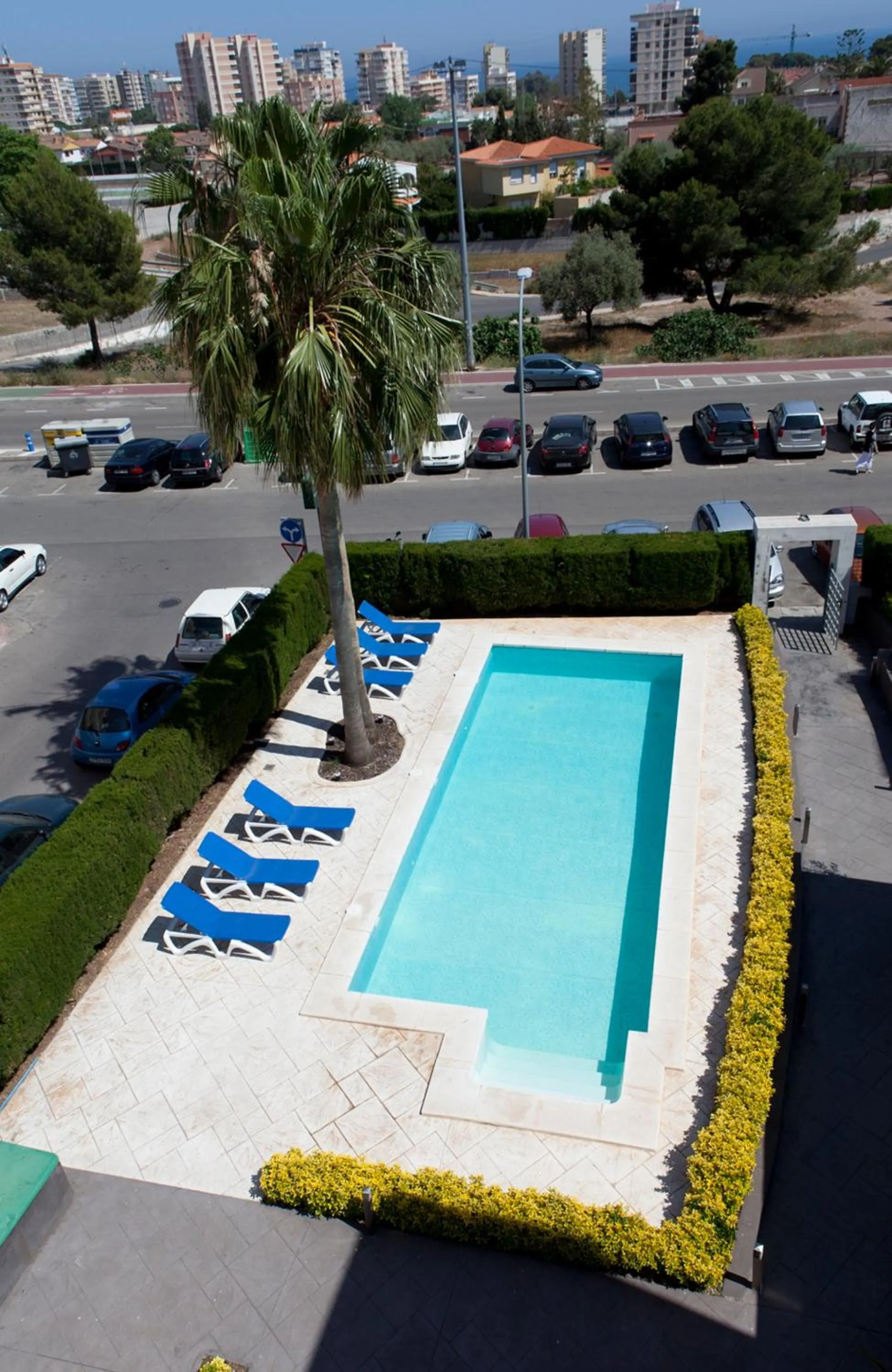 Bird's eye view in Hotel Bulevard