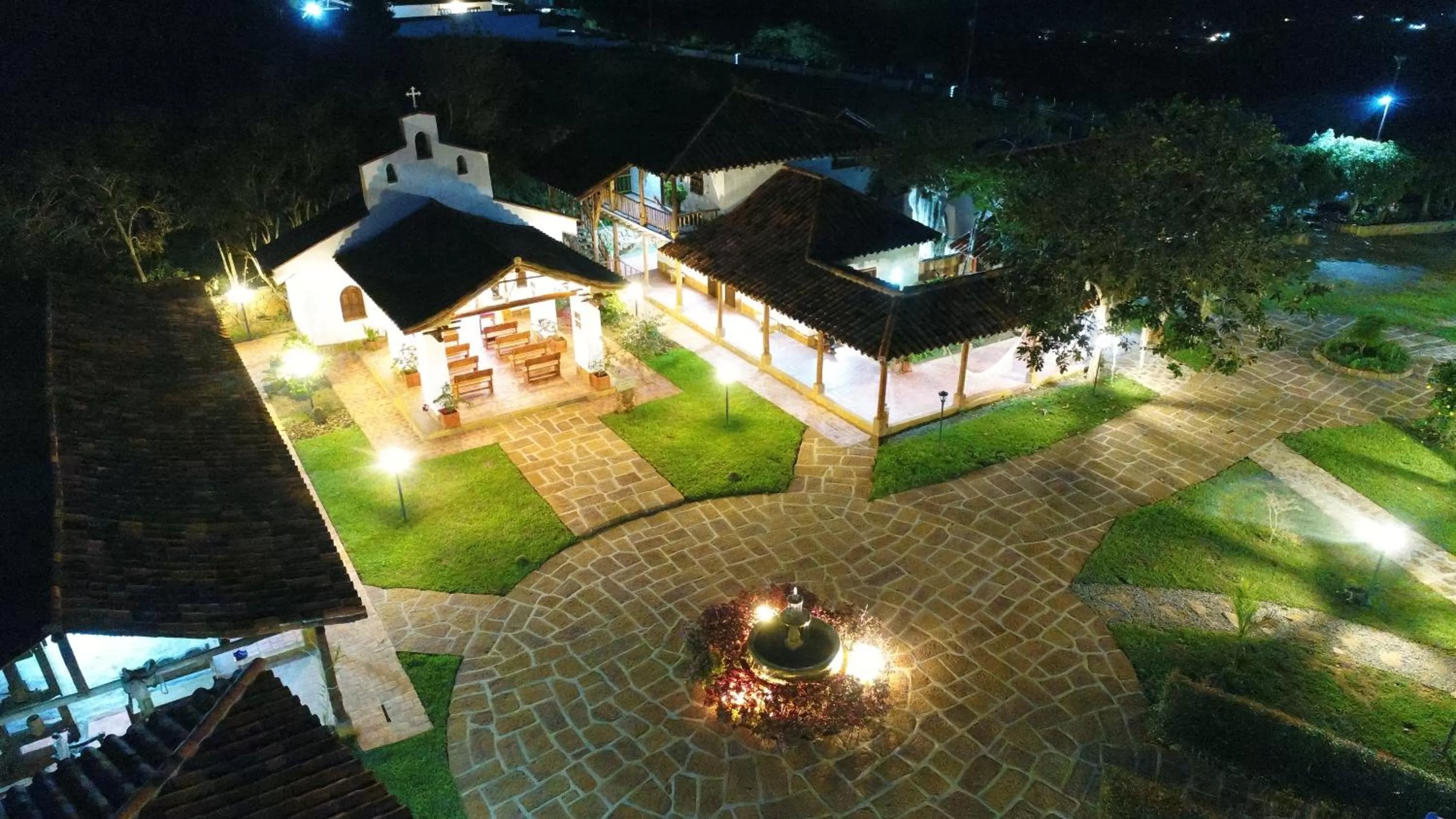 Bird's eye view in Hotel Finca Buenos Aires Barichara