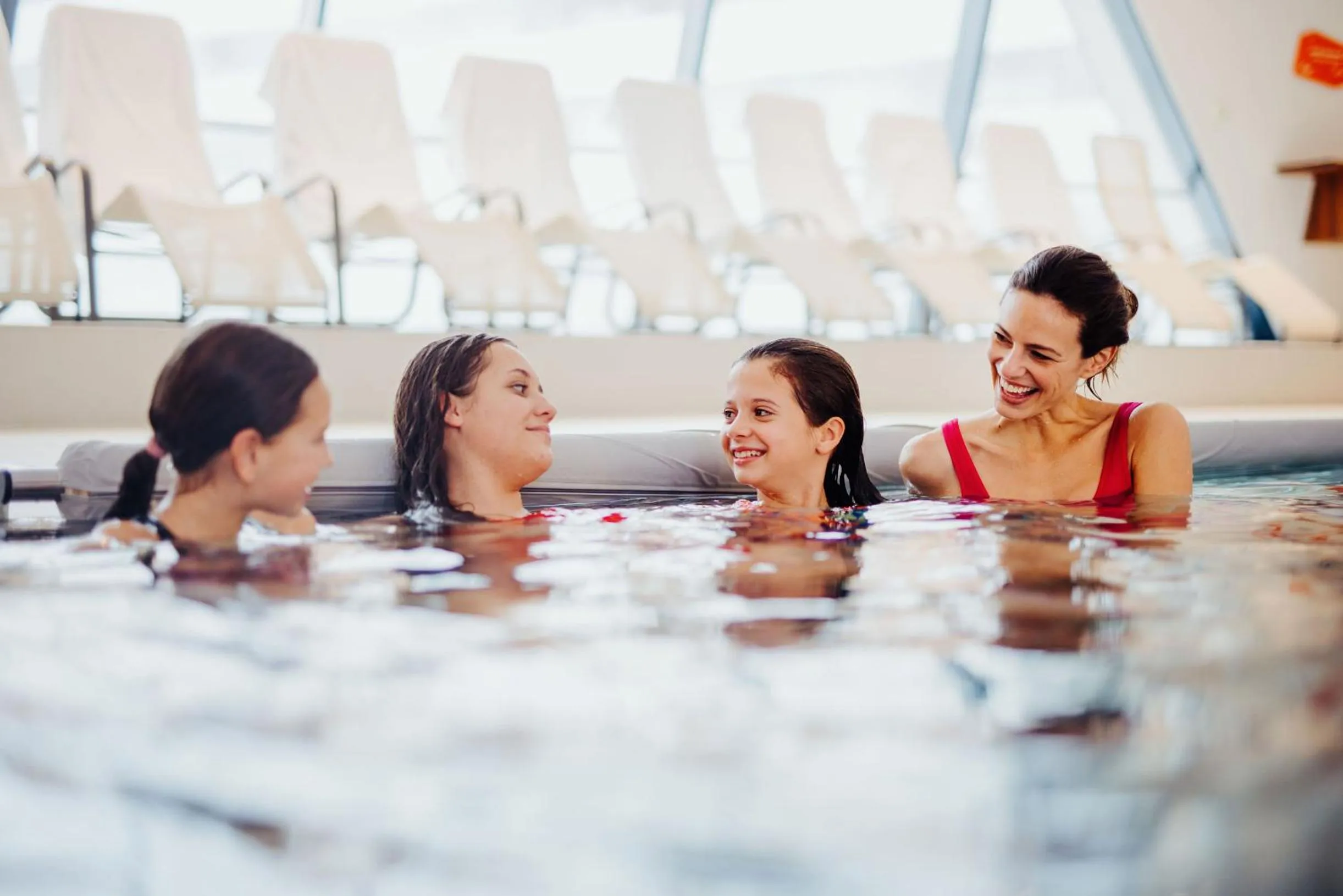 Swimming pool in Thermenhotel Karawankenhof
