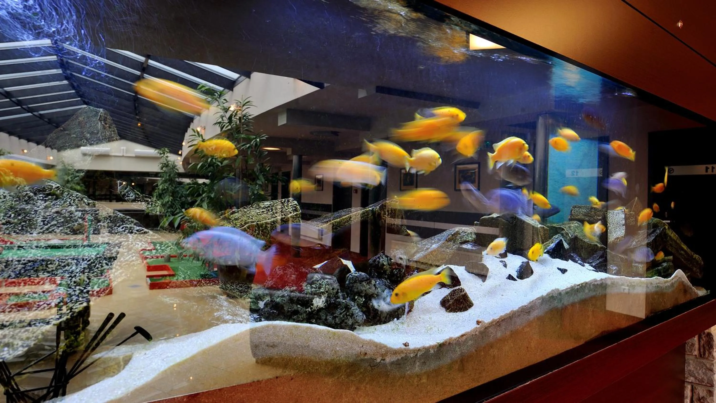 Lobby or reception in Hotel Diament Spodek