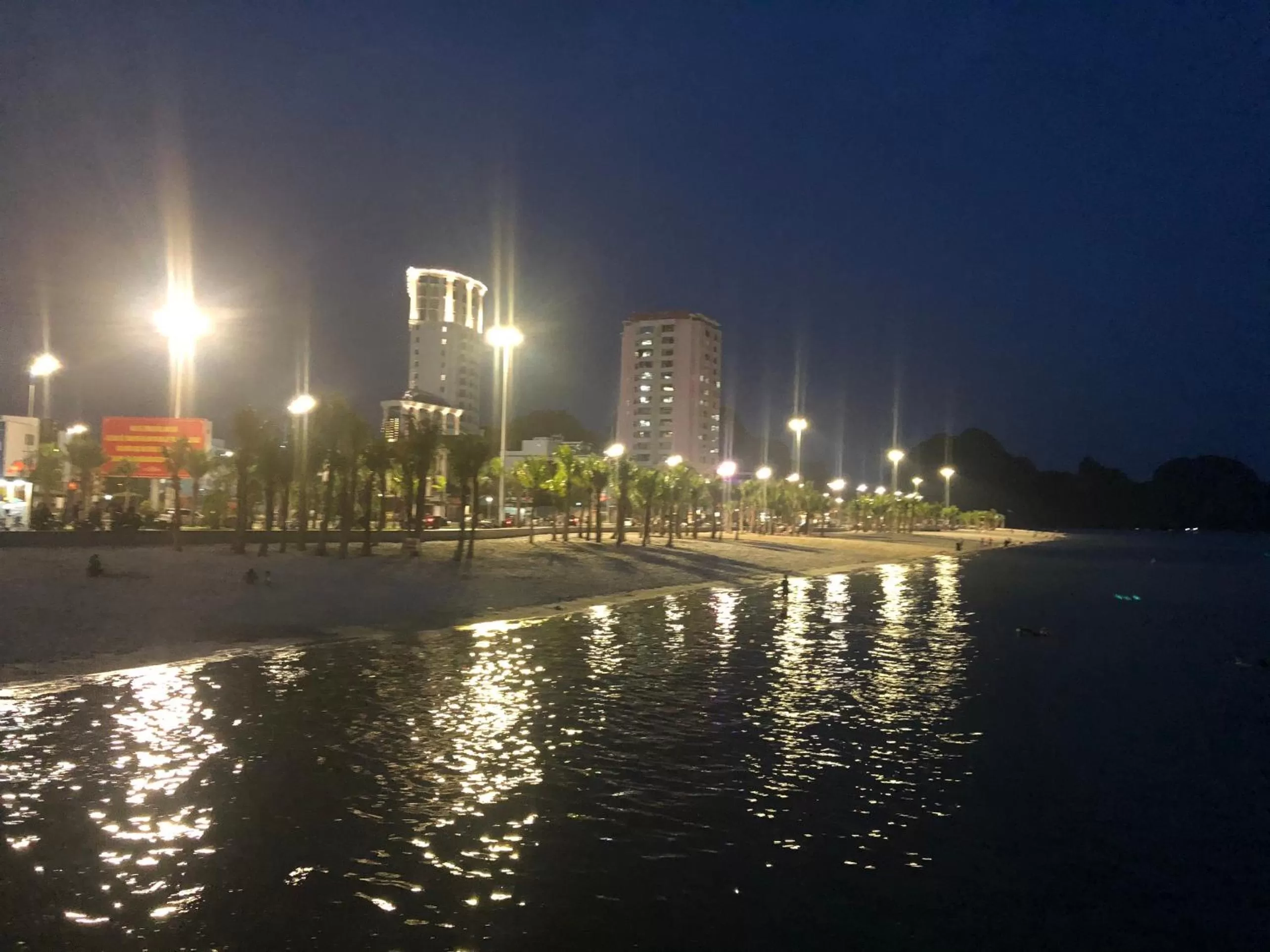 Beach in Minh Phong Hotel Ha Long