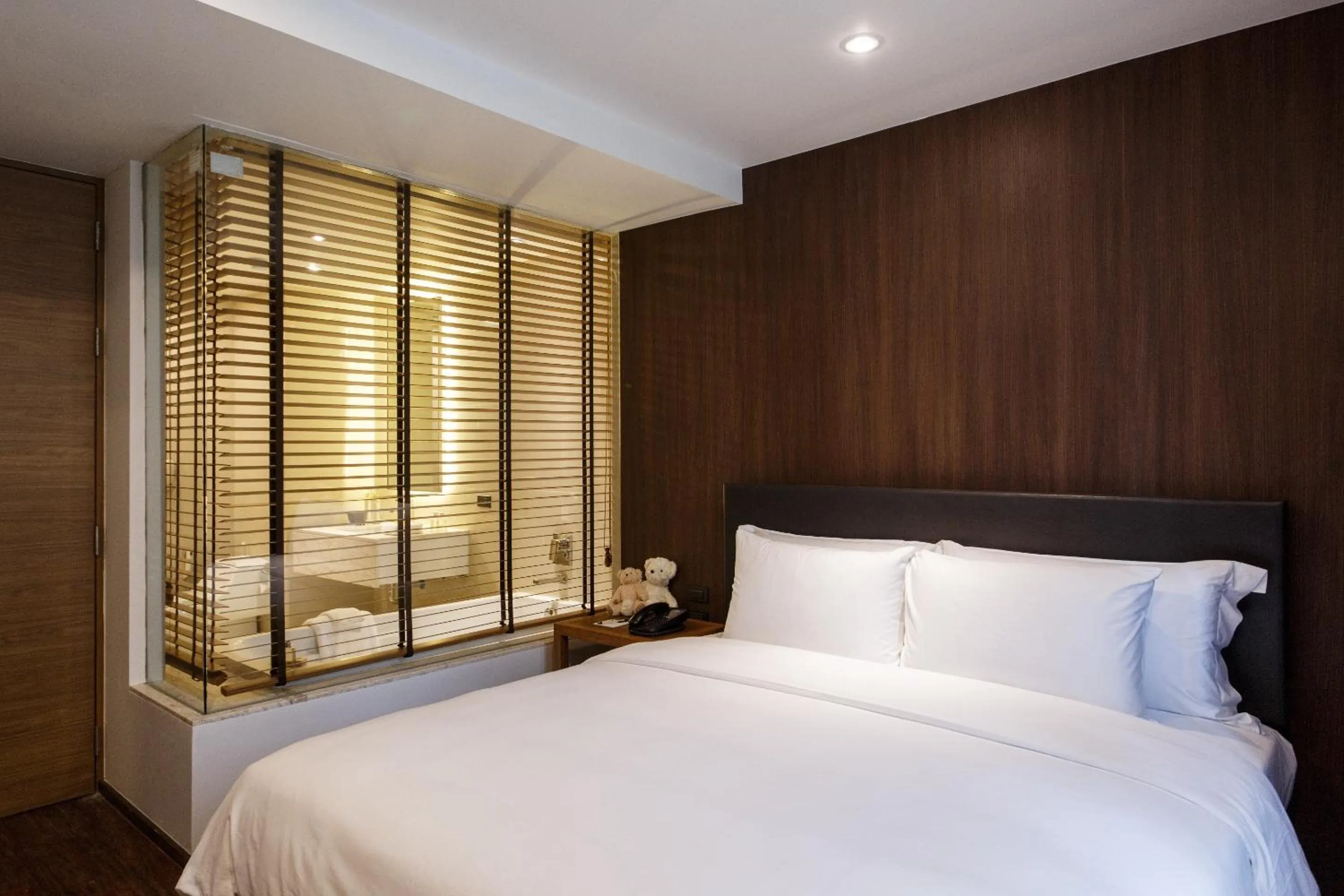 Bed in LiT BANGKOK Residence