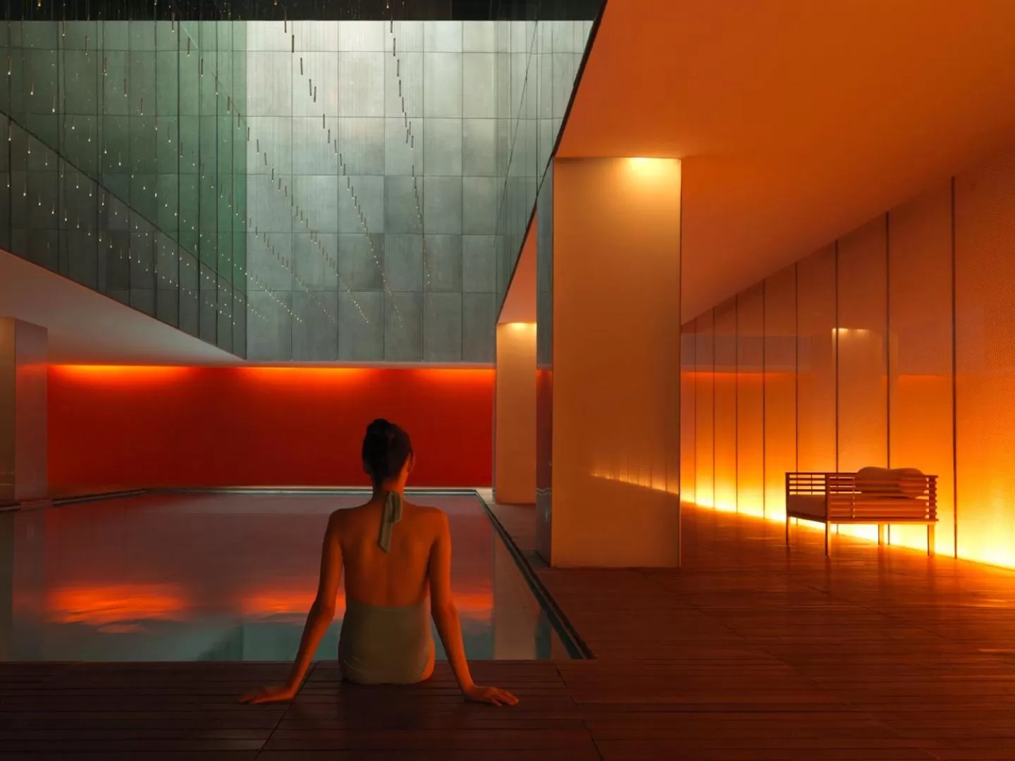 Swimming pool in The Opposite House