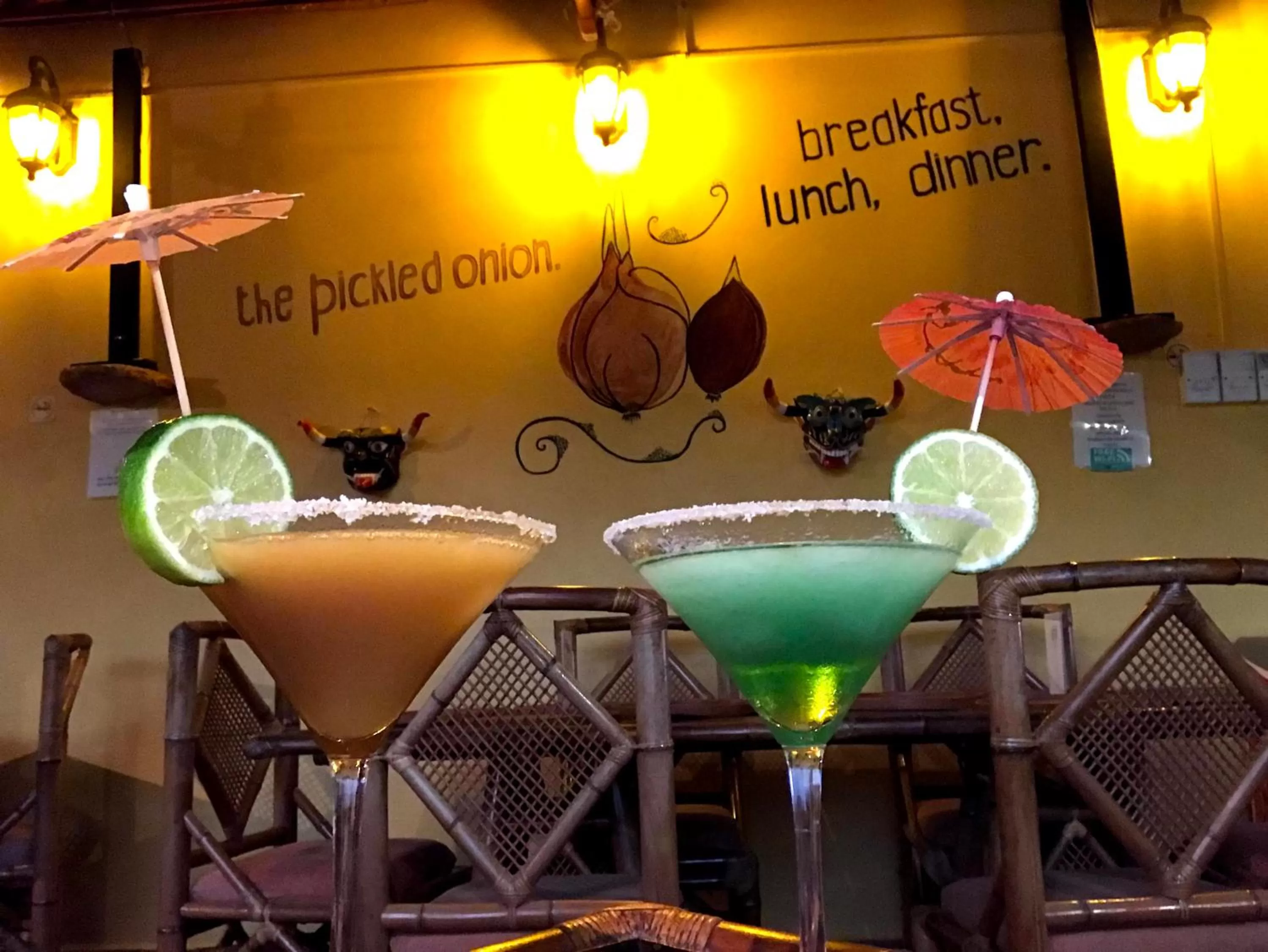 Food and drinks in The Pickled Onion Eco-Boutique B&B