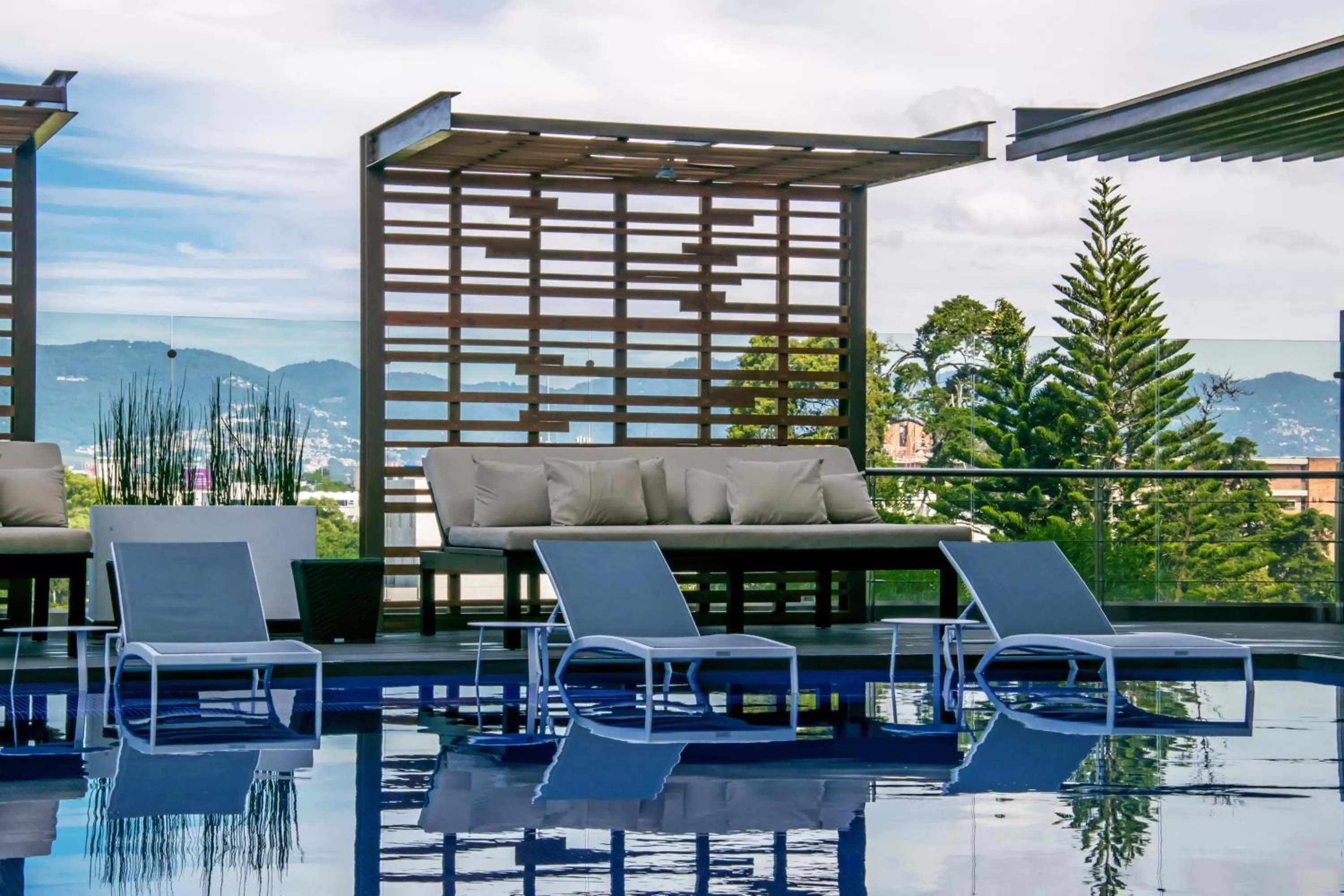 Swimming pool in Holiday Inn Guatemala by IHG