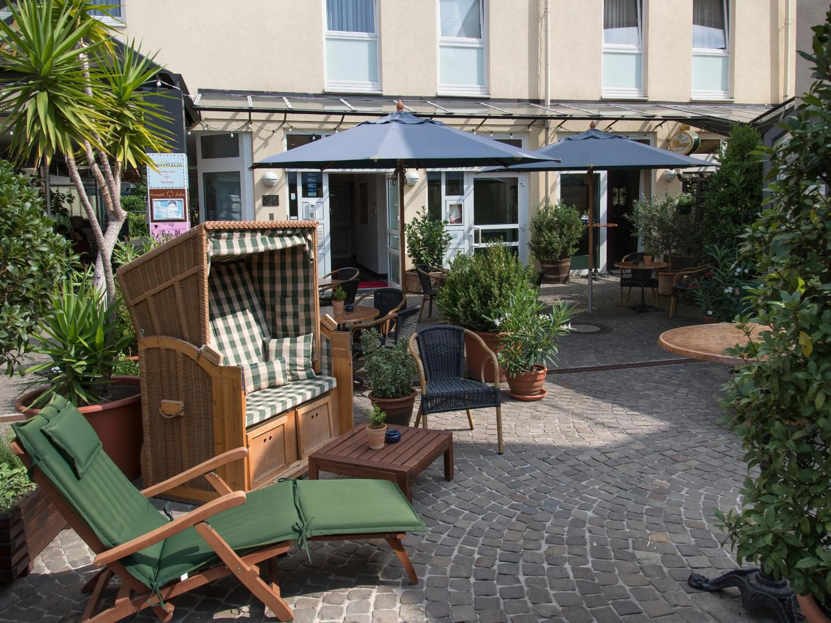 Garden in Posthaus Hotel Residenz