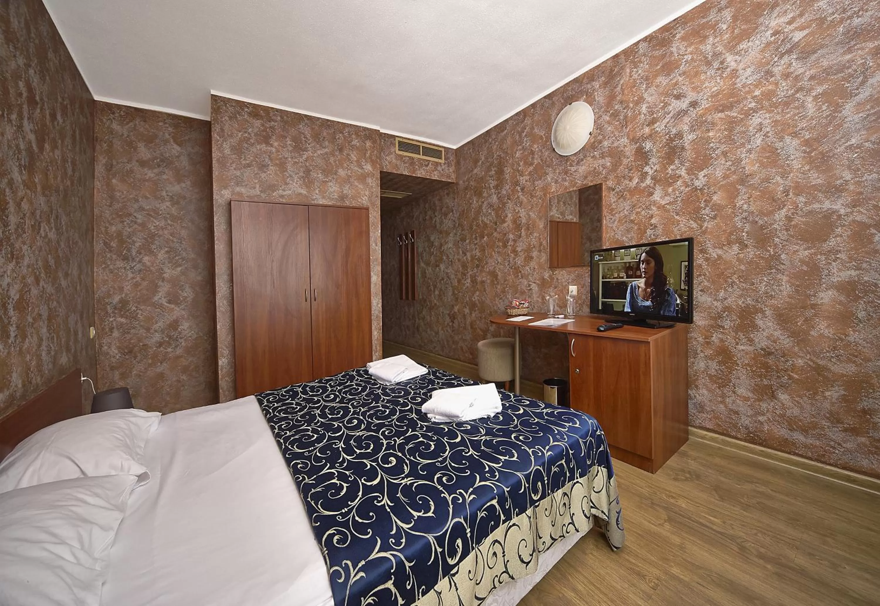 Photo of the whole room, Bed in Hotel Akord - Free Parking & Metro Access