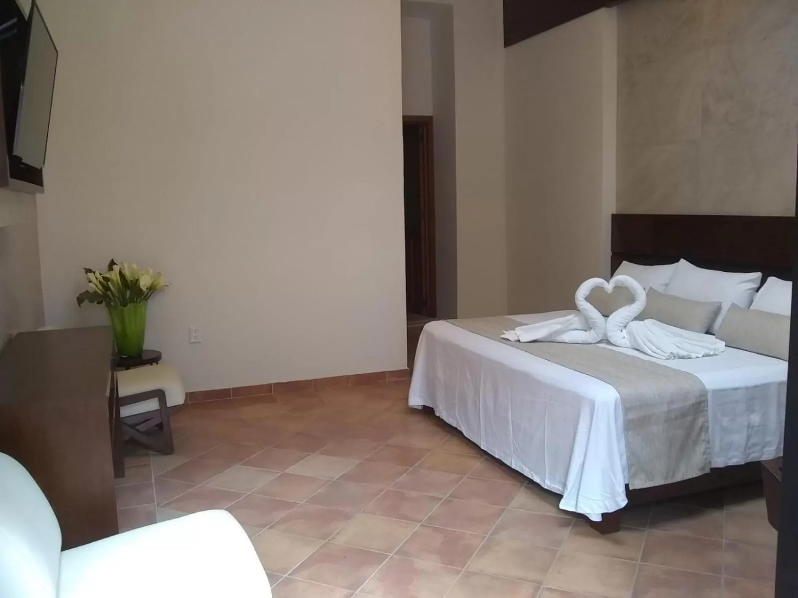 Bedroom, Bed in Casa de la Asunción