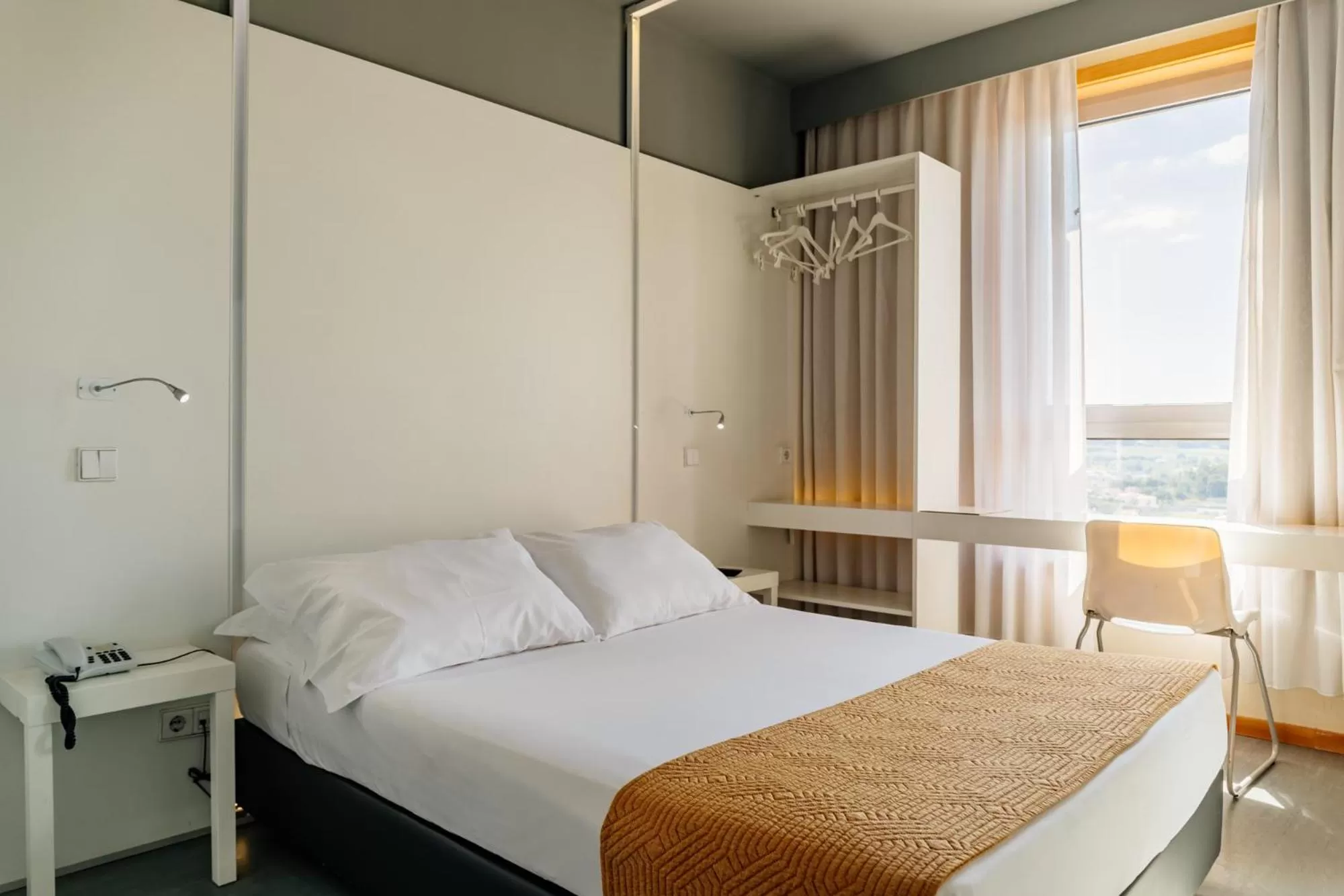 Bedroom, Bed in Basic Braga by Axis