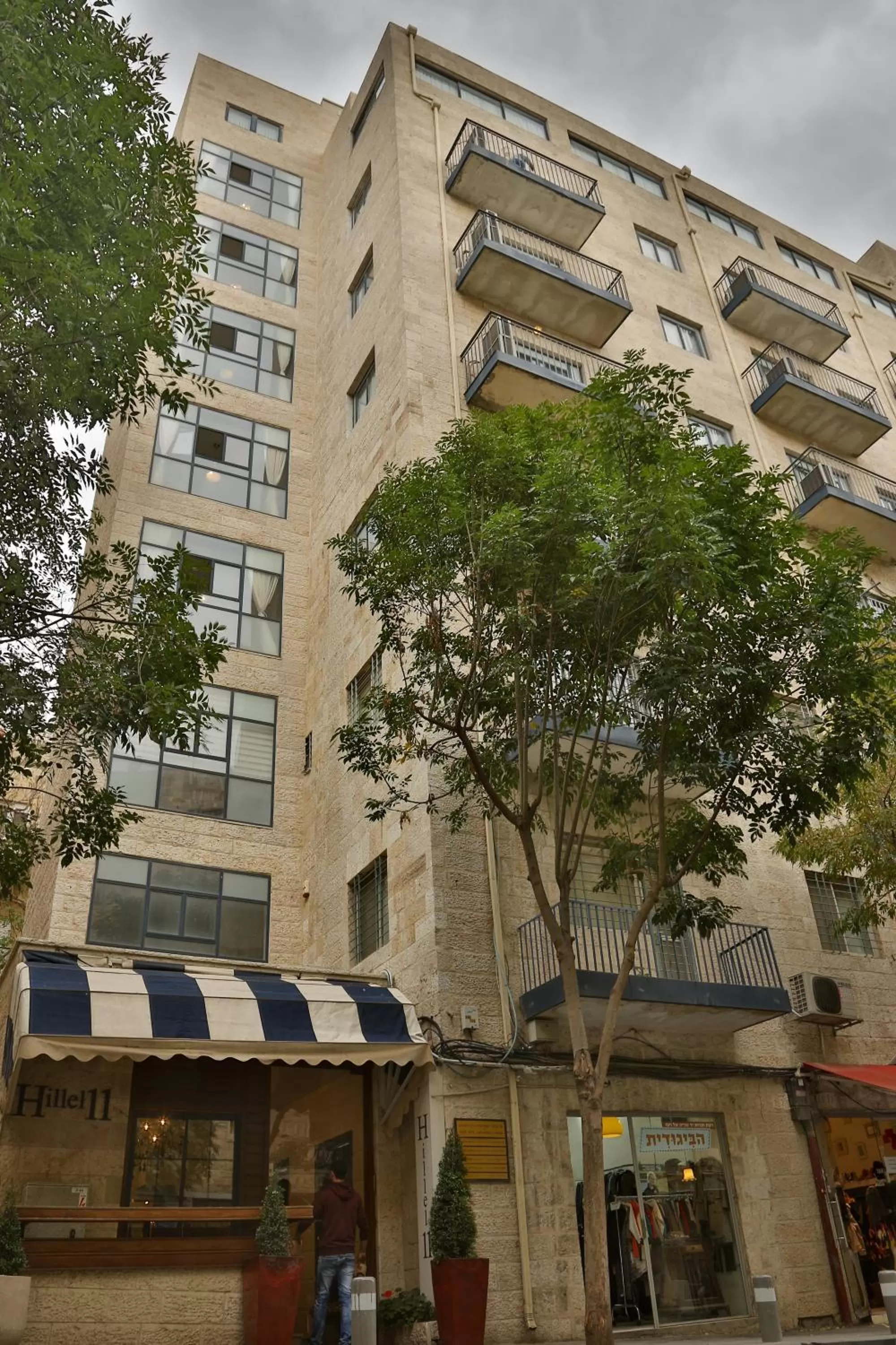 Property building in Hillel 11 Hotel