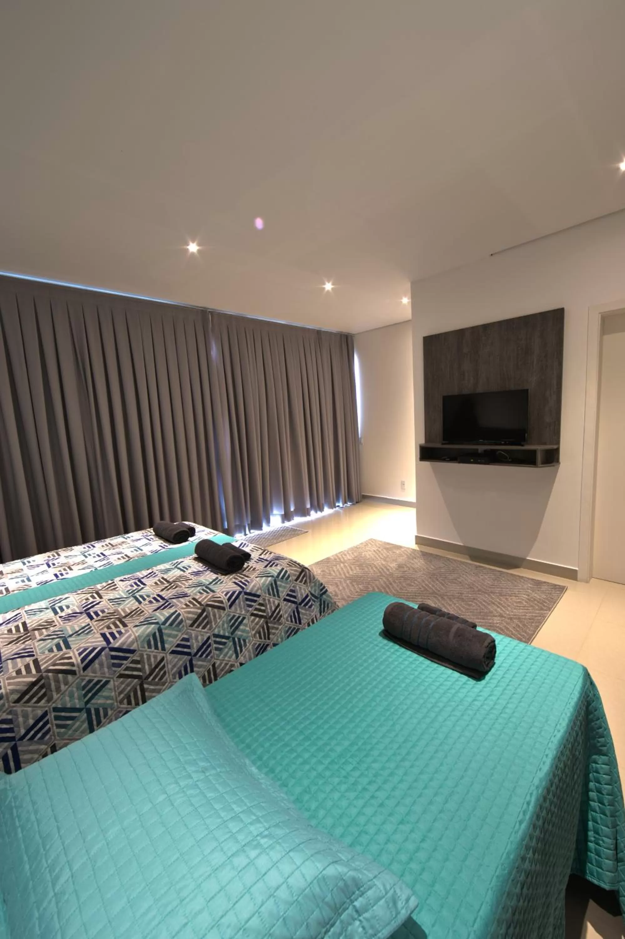 TV and multimedia, Bed in K1 RESIDENCE Taquaral