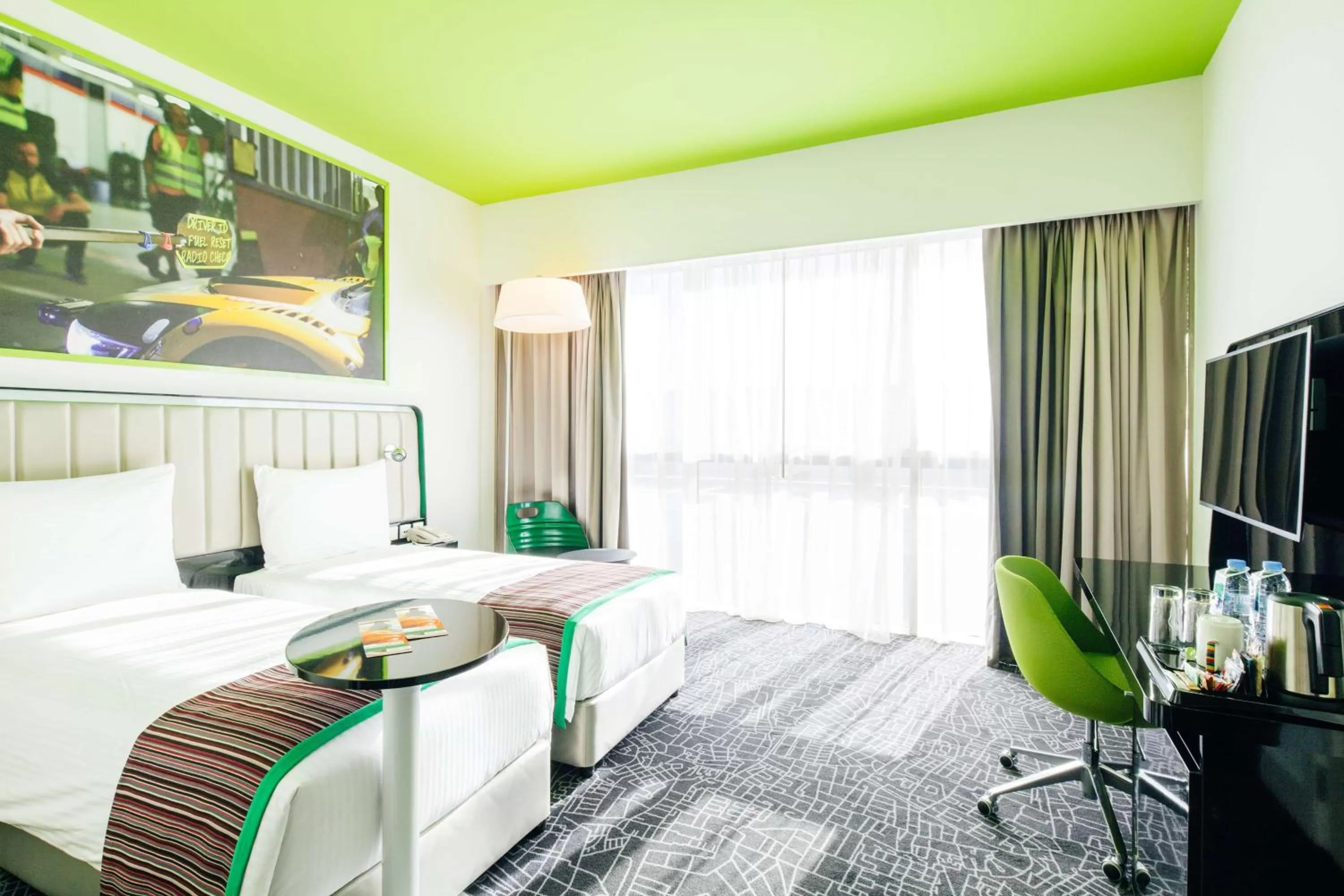 Photo of the whole room, Bed in Park Inn by Radisson Dubai Motor City