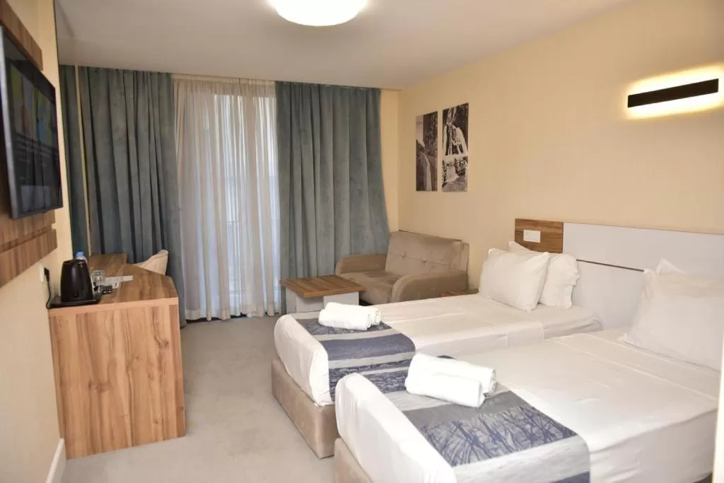 Bed in Old Batumi Hotel