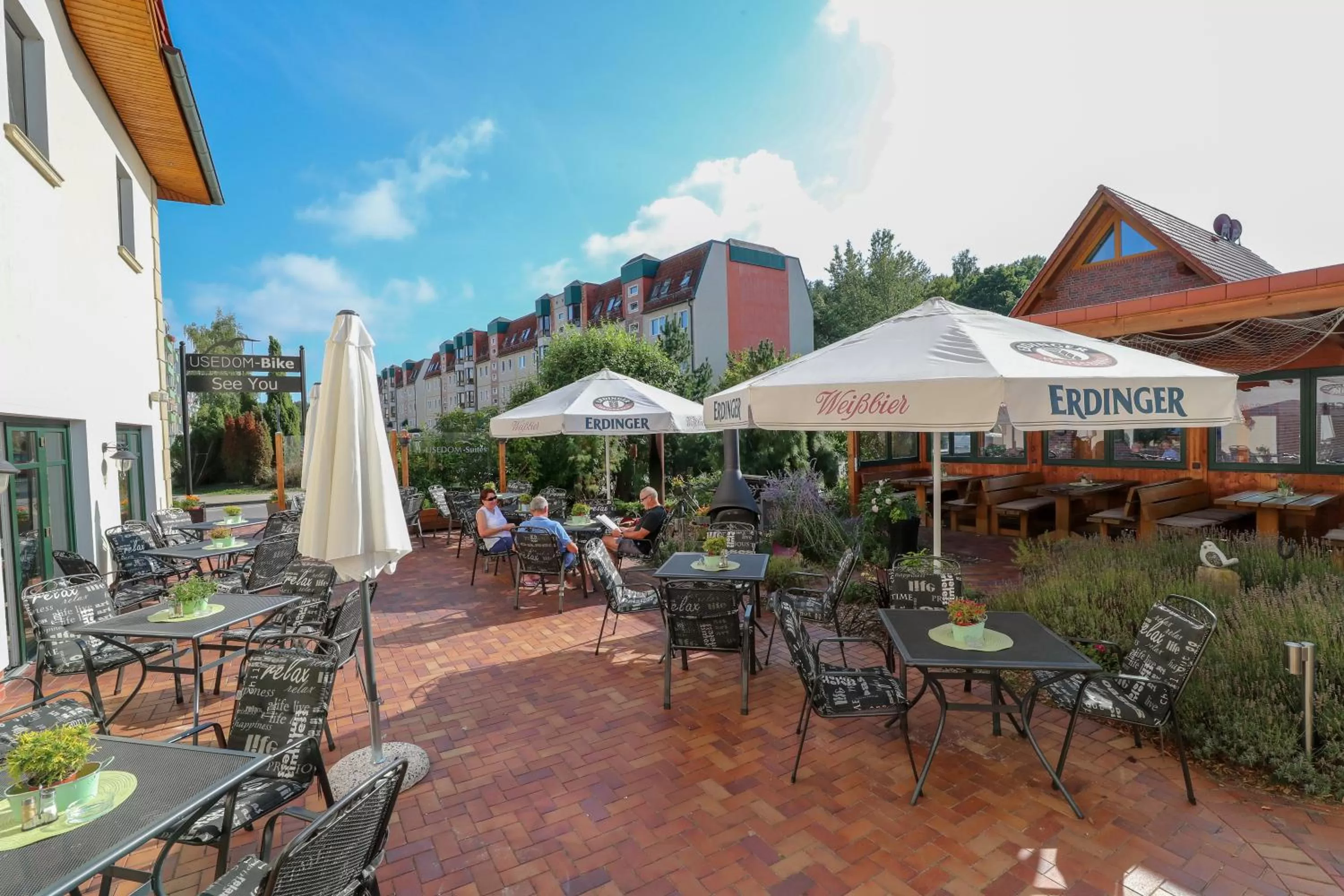 Balcony/Terrace in Usedom Bike Hotel & Suites