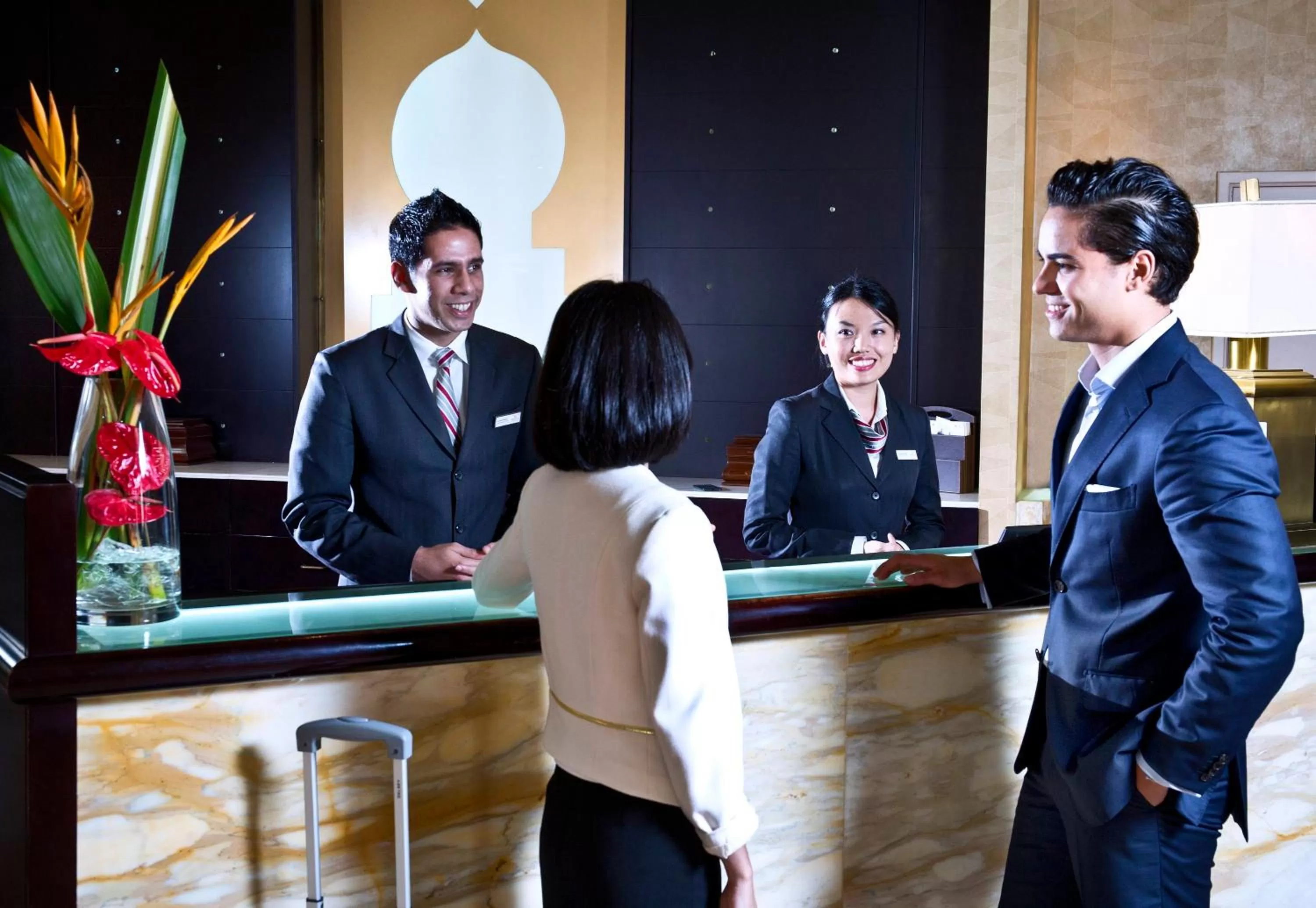 Lobby or reception in Crowne Plaza Dubai Deira by IHG