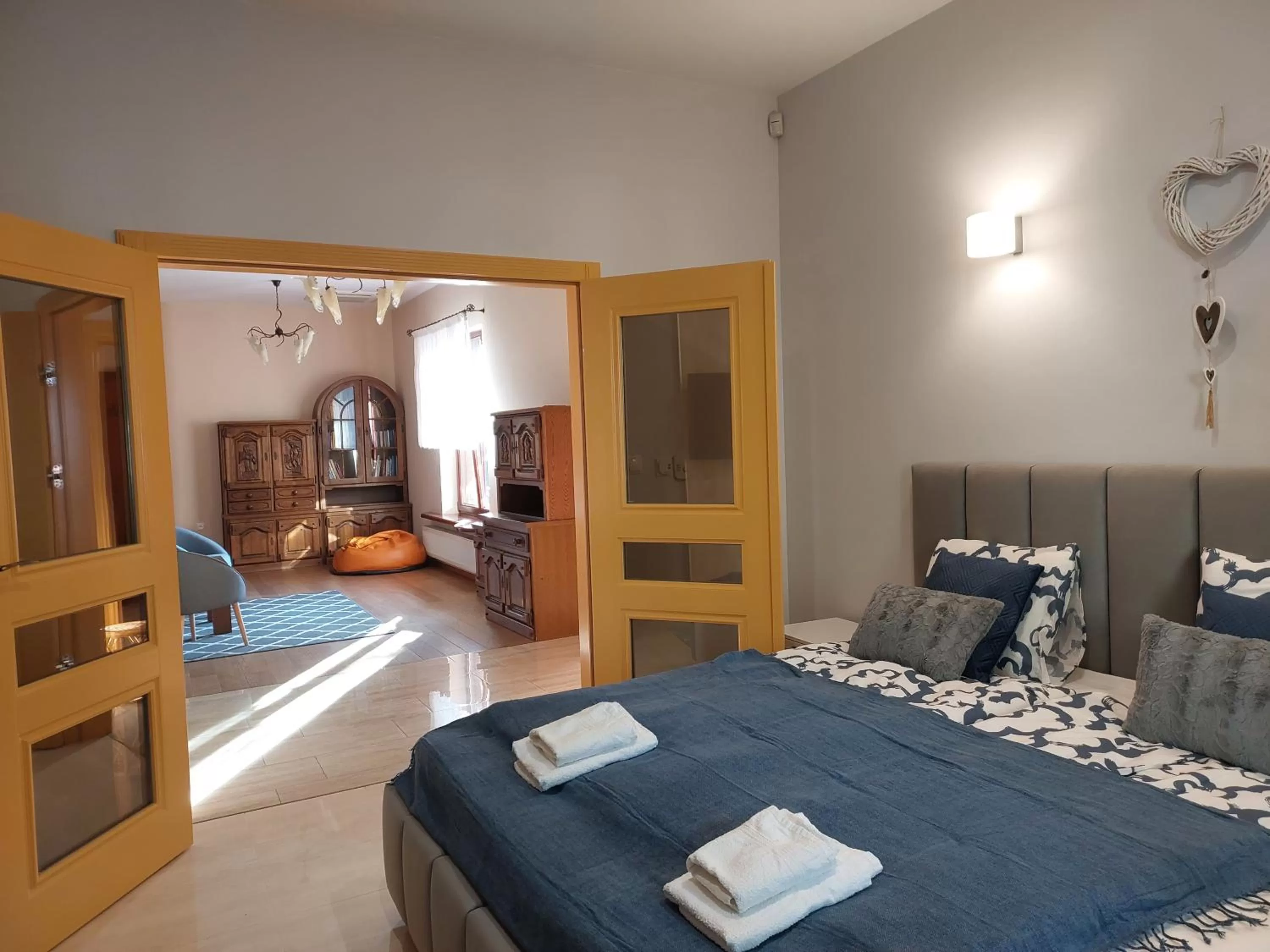 Bedroom, Bed in Port Jeziorak