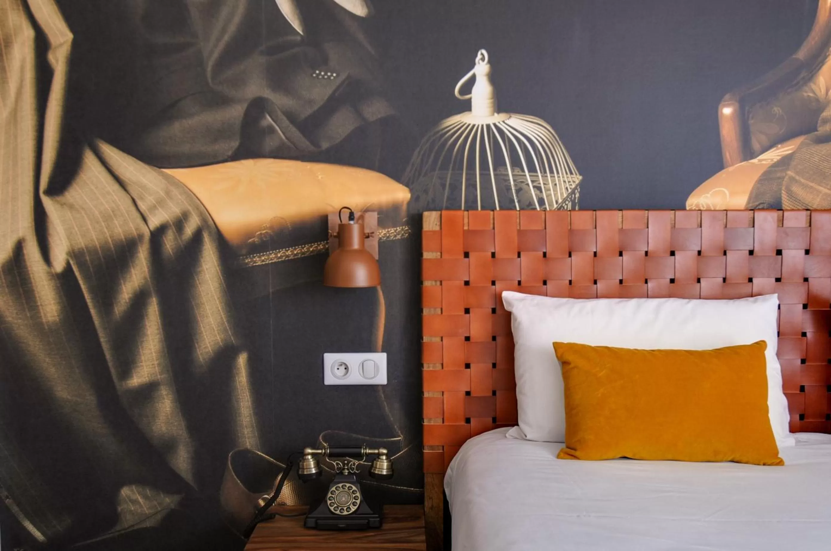 Bedroom in La Maison Hôtel Mulhouse Centre