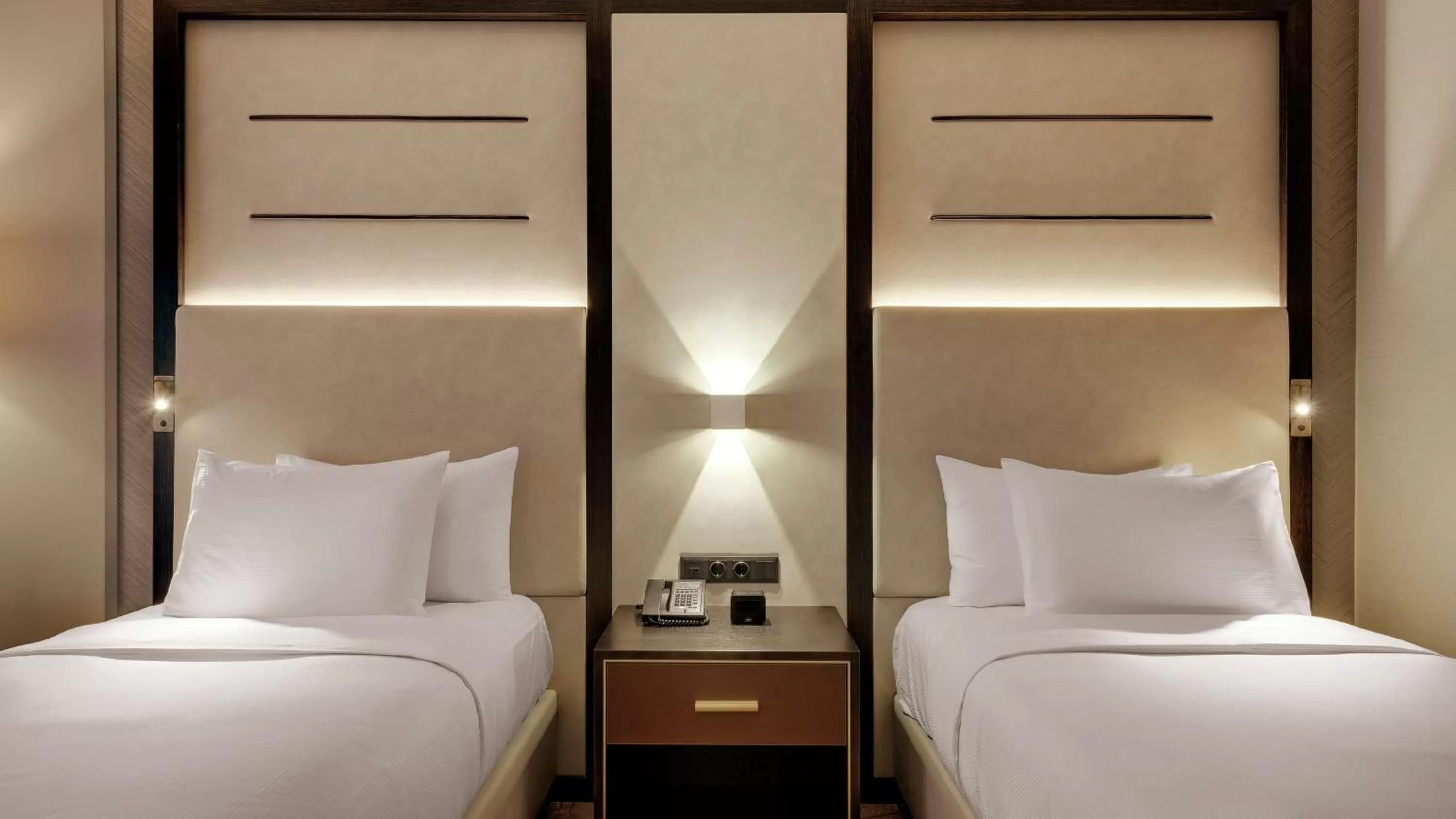 Bed in Hilton Munich City