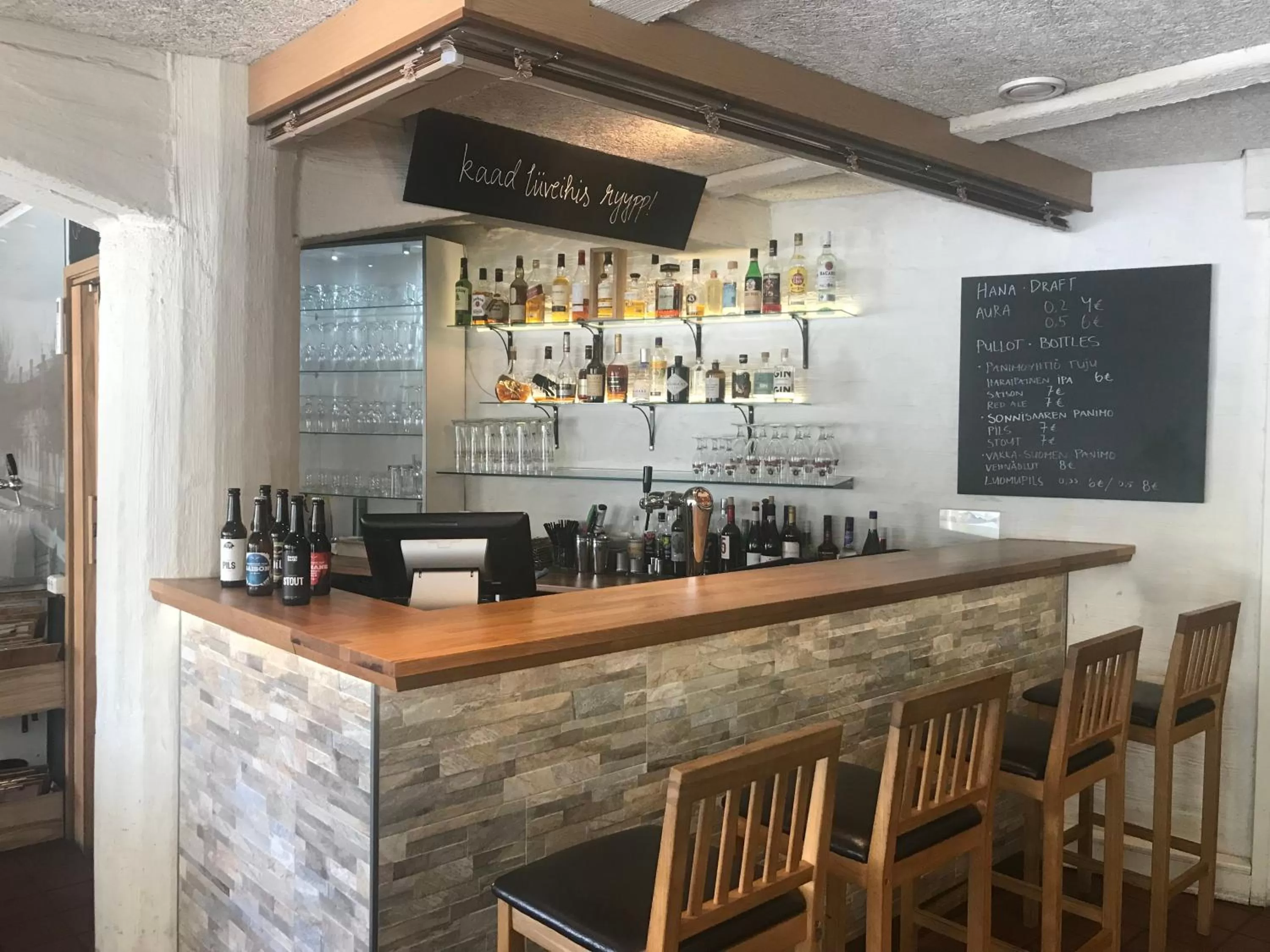 Lounge or bar in Hotel Vanha Rauma