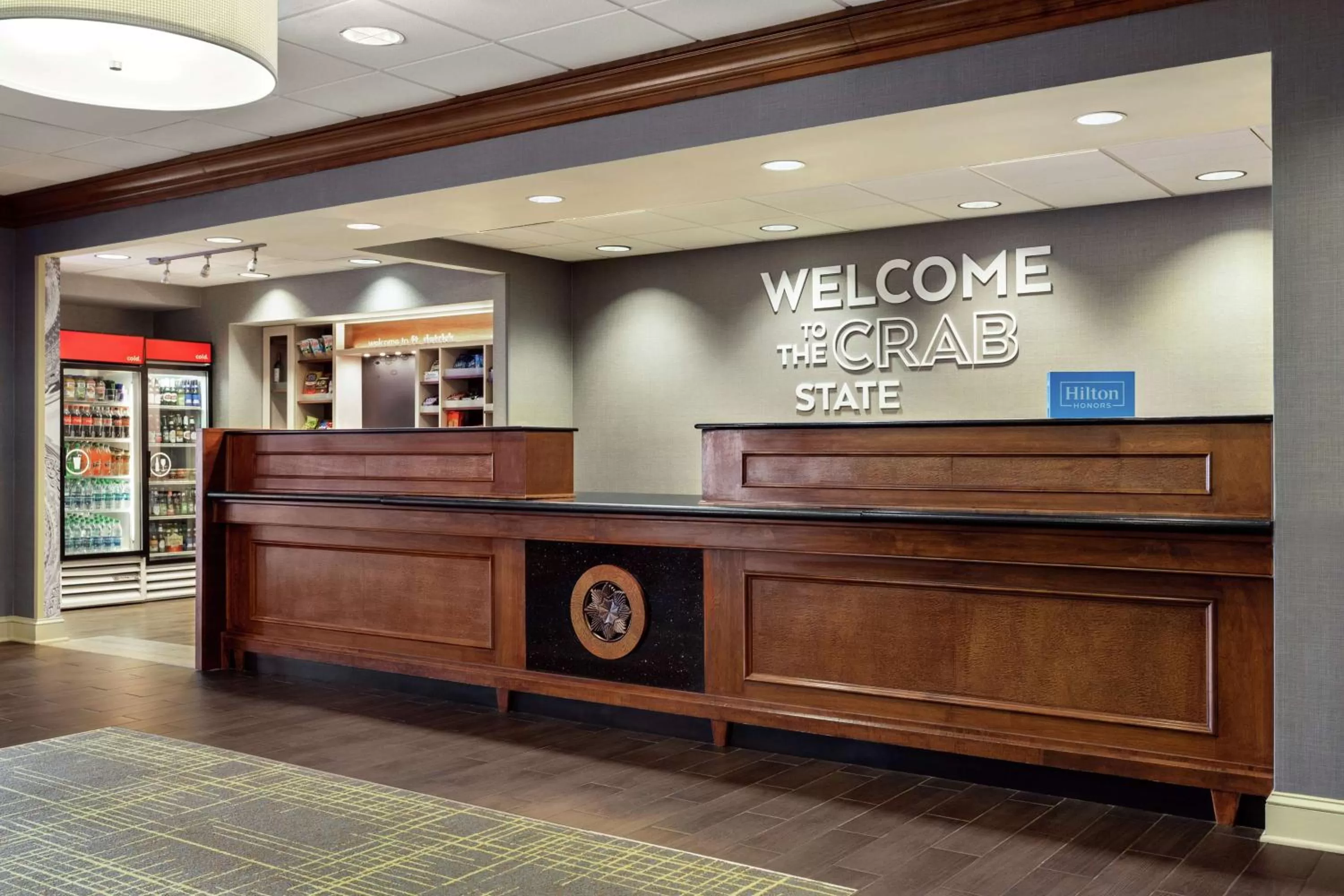 Lobby or reception in Hampton Inn & Suites Frederick/Fort Detrick