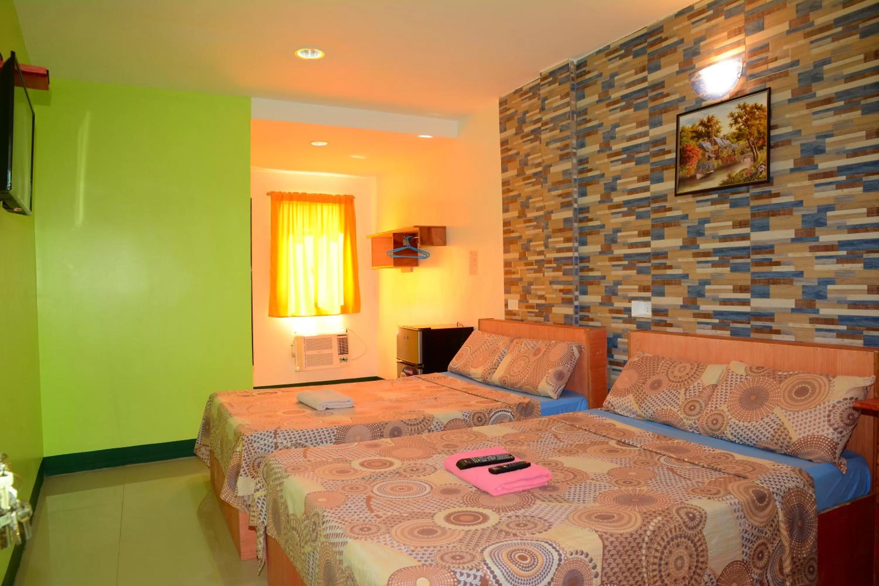 Family, Bed in Aosmec Square Hotel