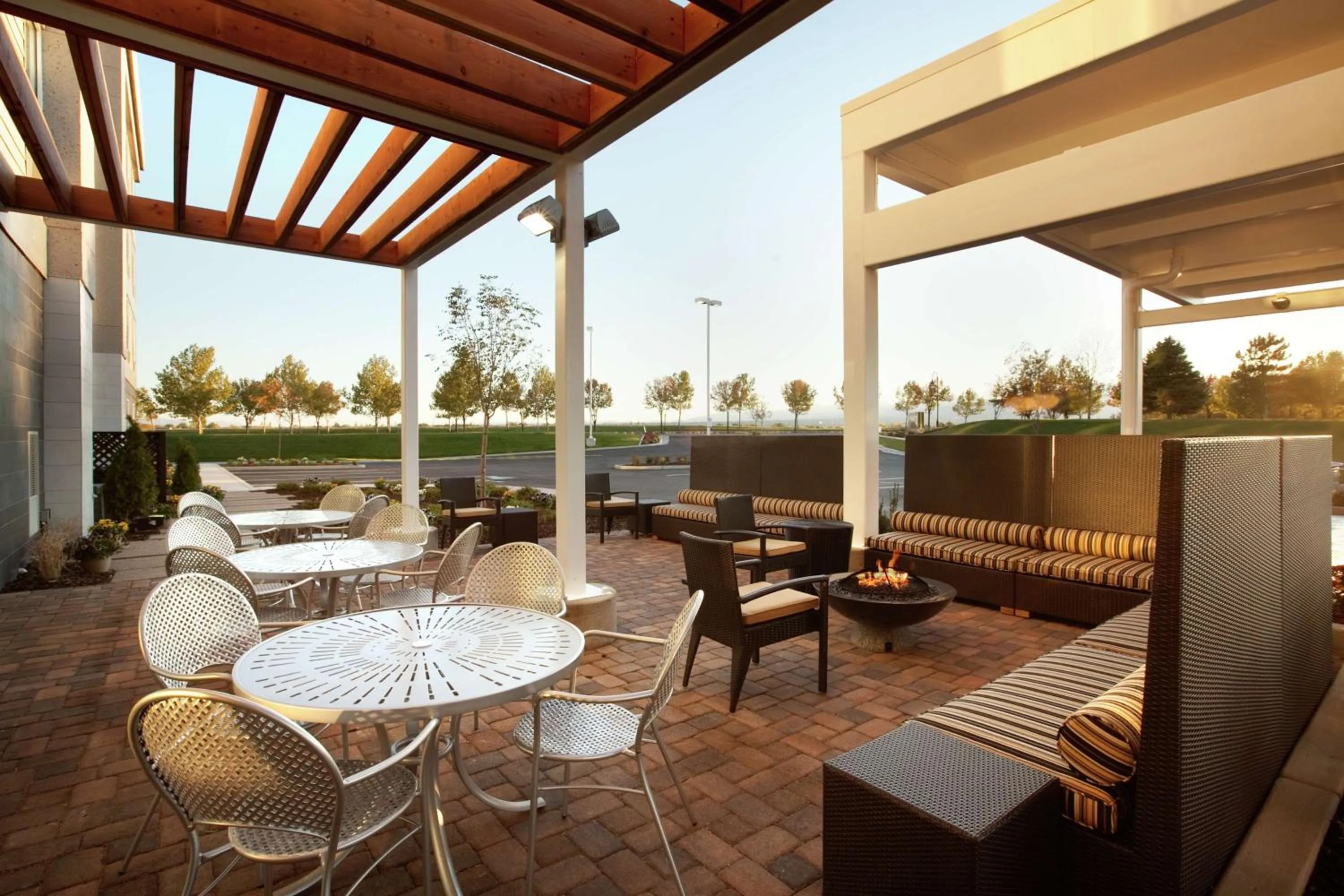 Patio in Home2 Suites by Hilton West Valley City