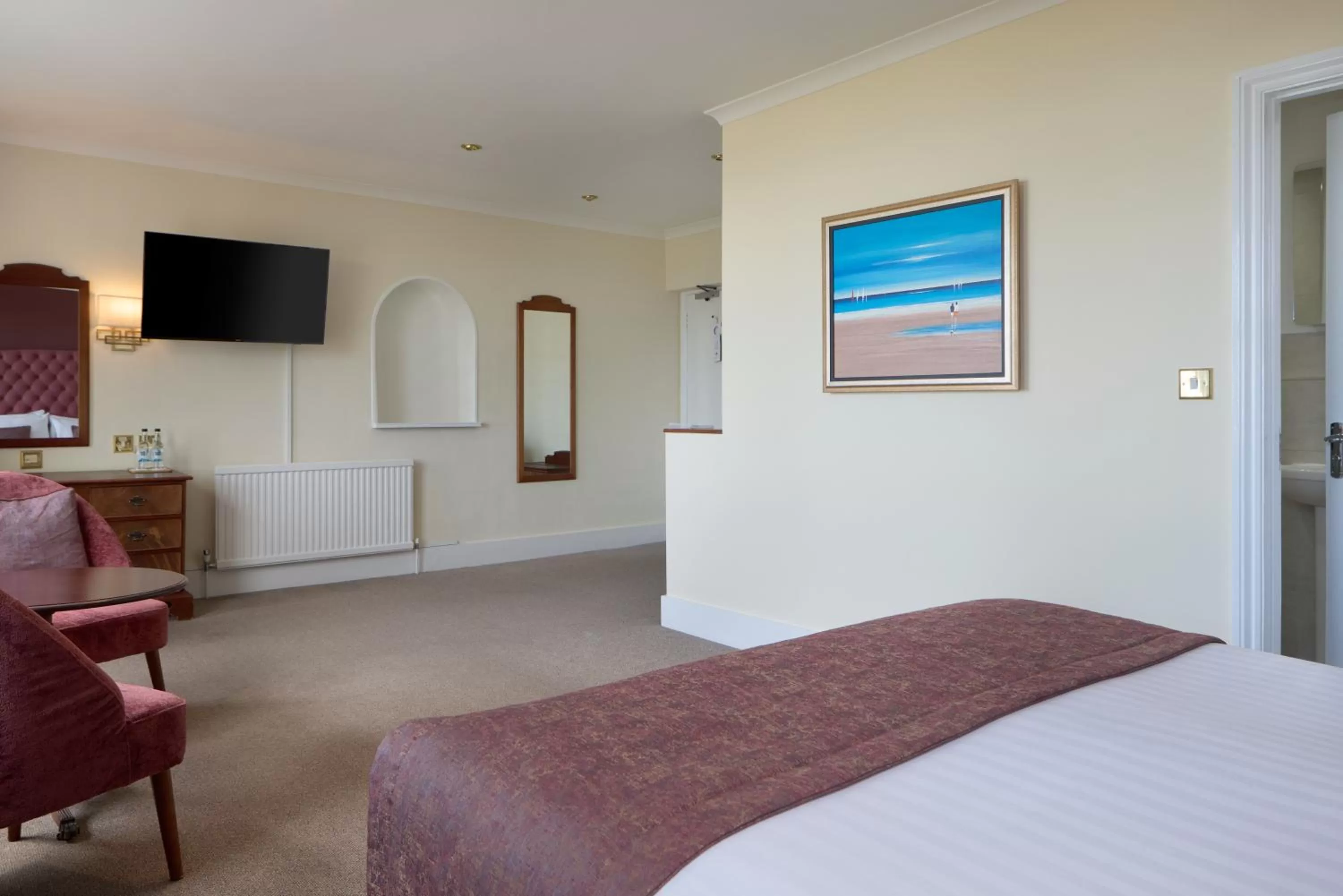 Bedroom, Bed in The Lansdowne, Eastbourne