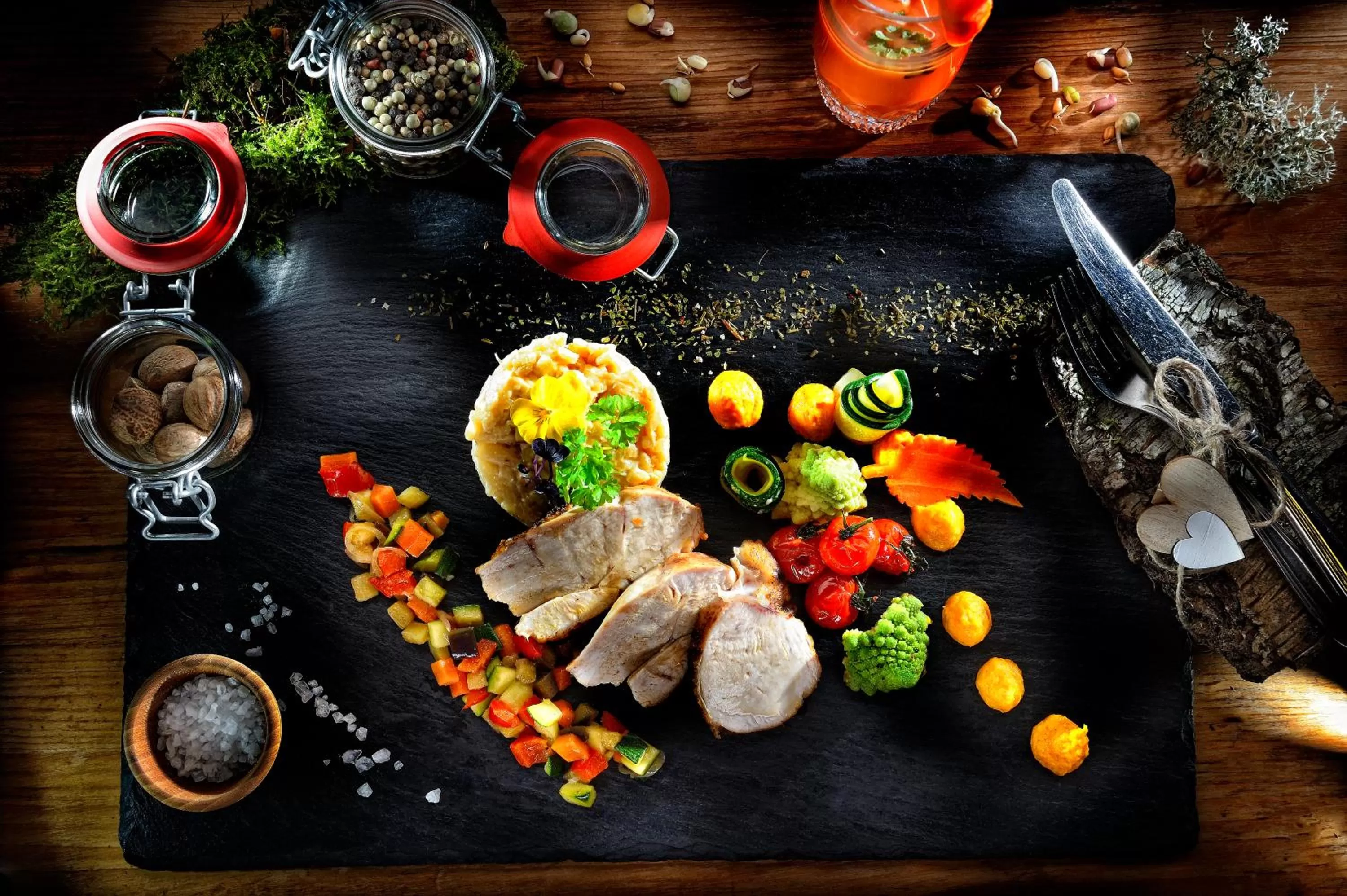 Food and drinks in Landhotel Talblick