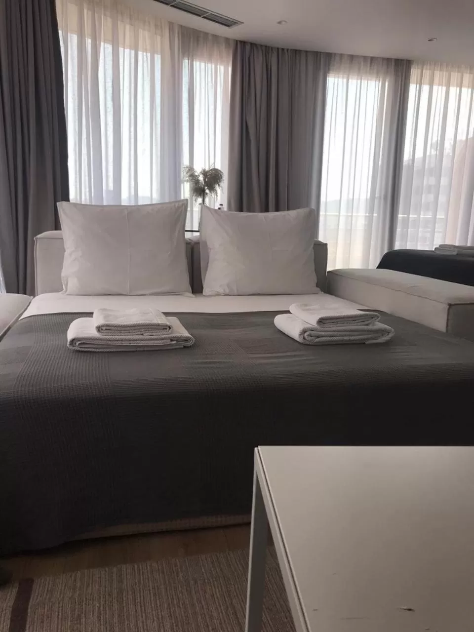 Kitchen or kitchenette, Bed in Rooftop Tirana