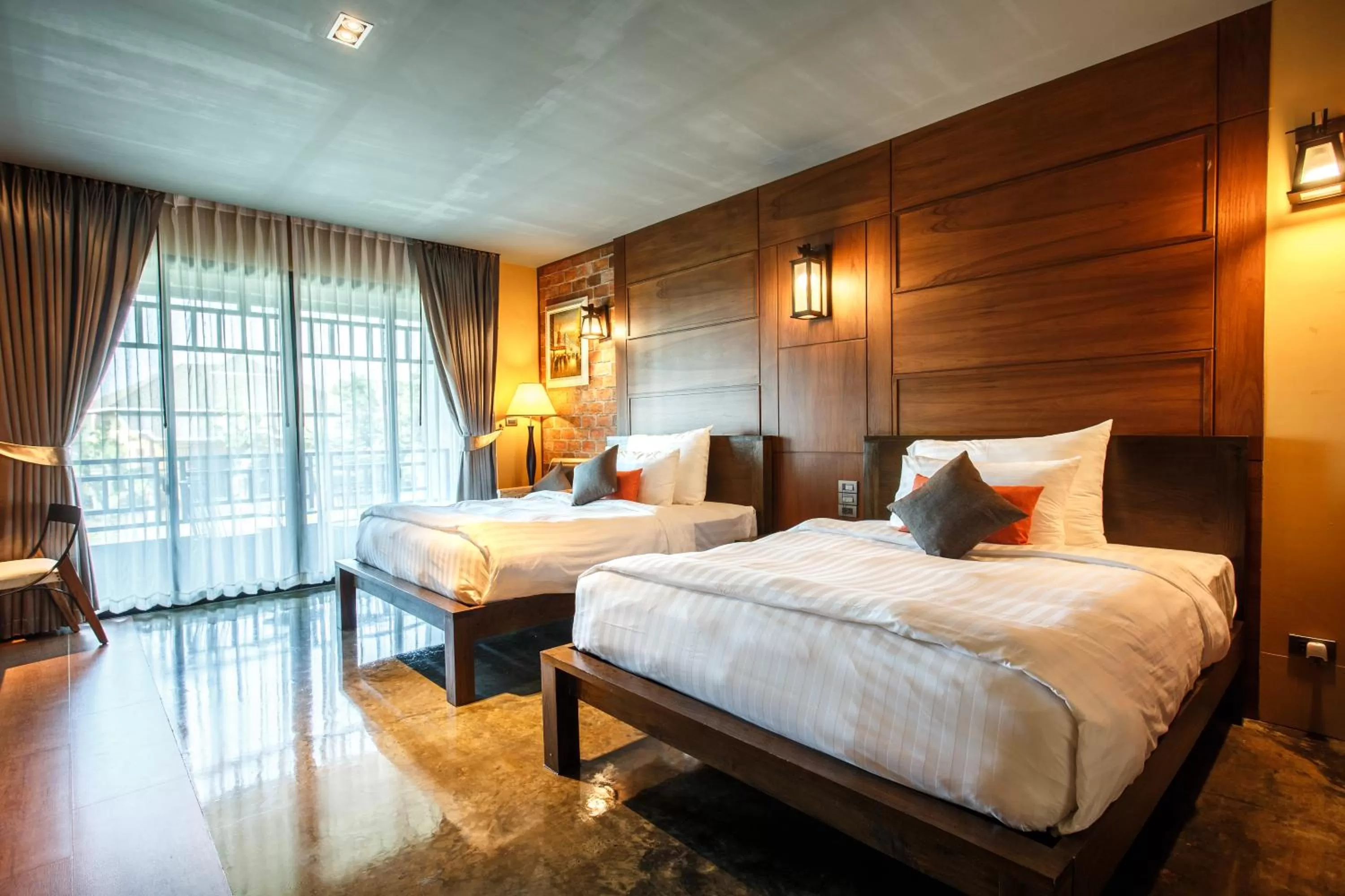 Bedroom, Bed in Hotel de l'amour SHA PLUS