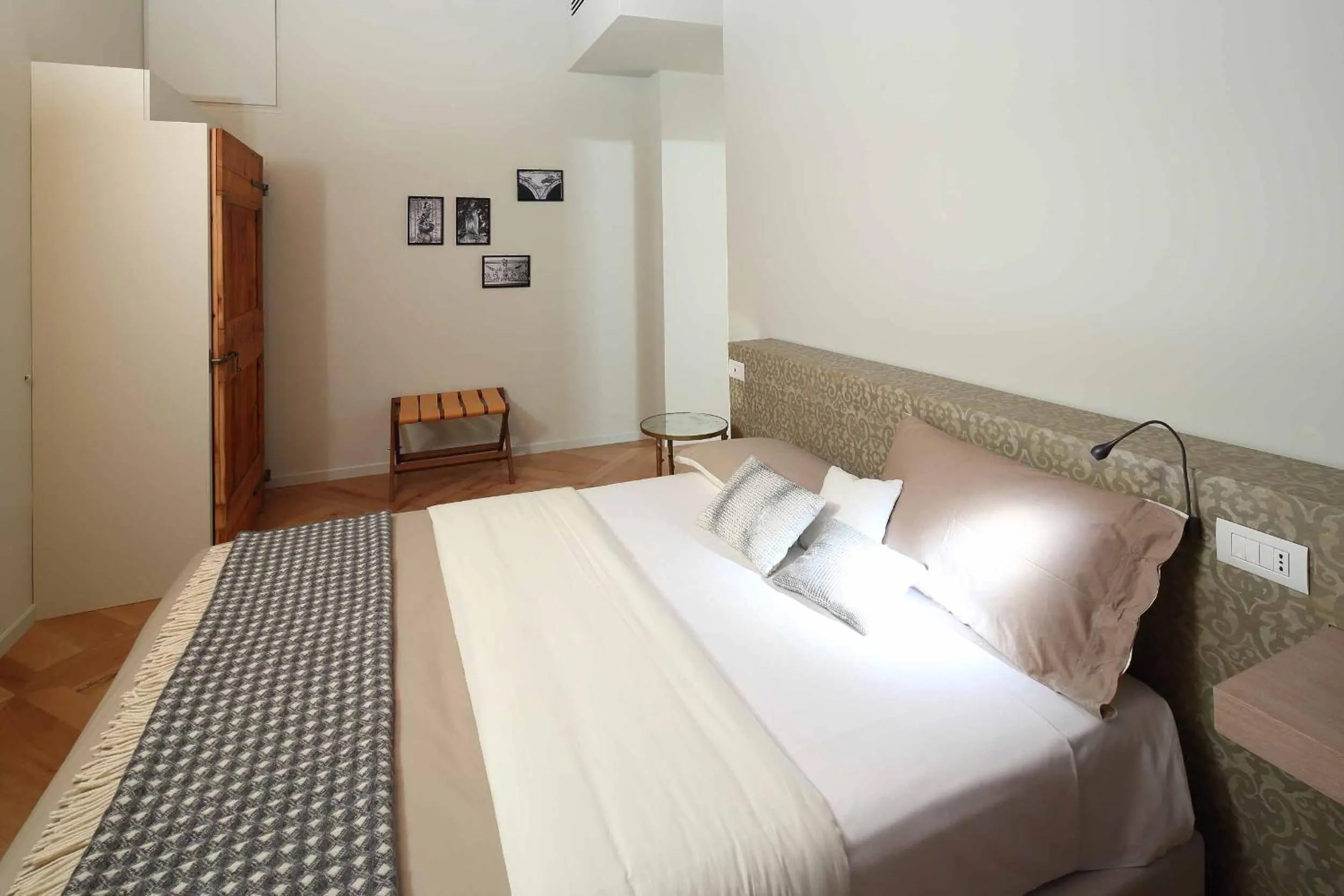 Bird's eye view, Bed in Le Andrianelle