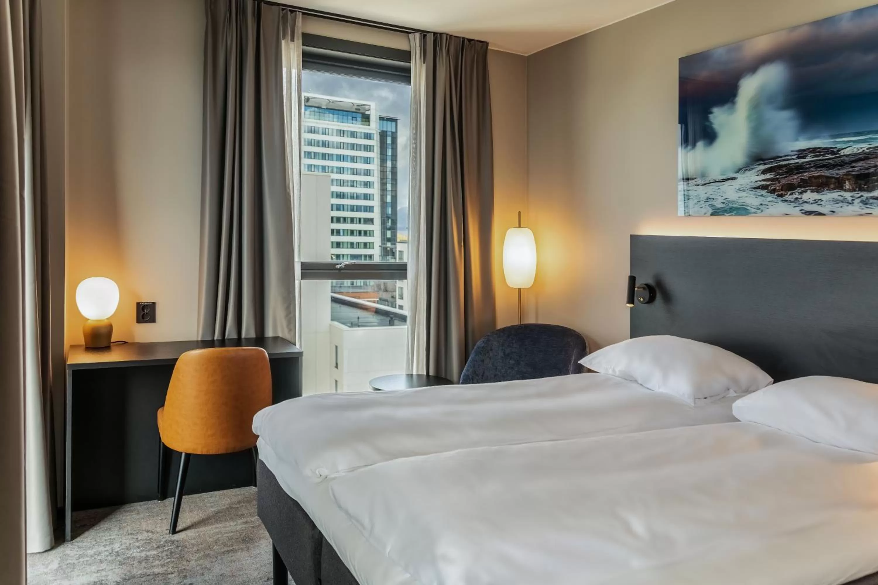 Bedroom, Bed in Comfort Hotel Bodø