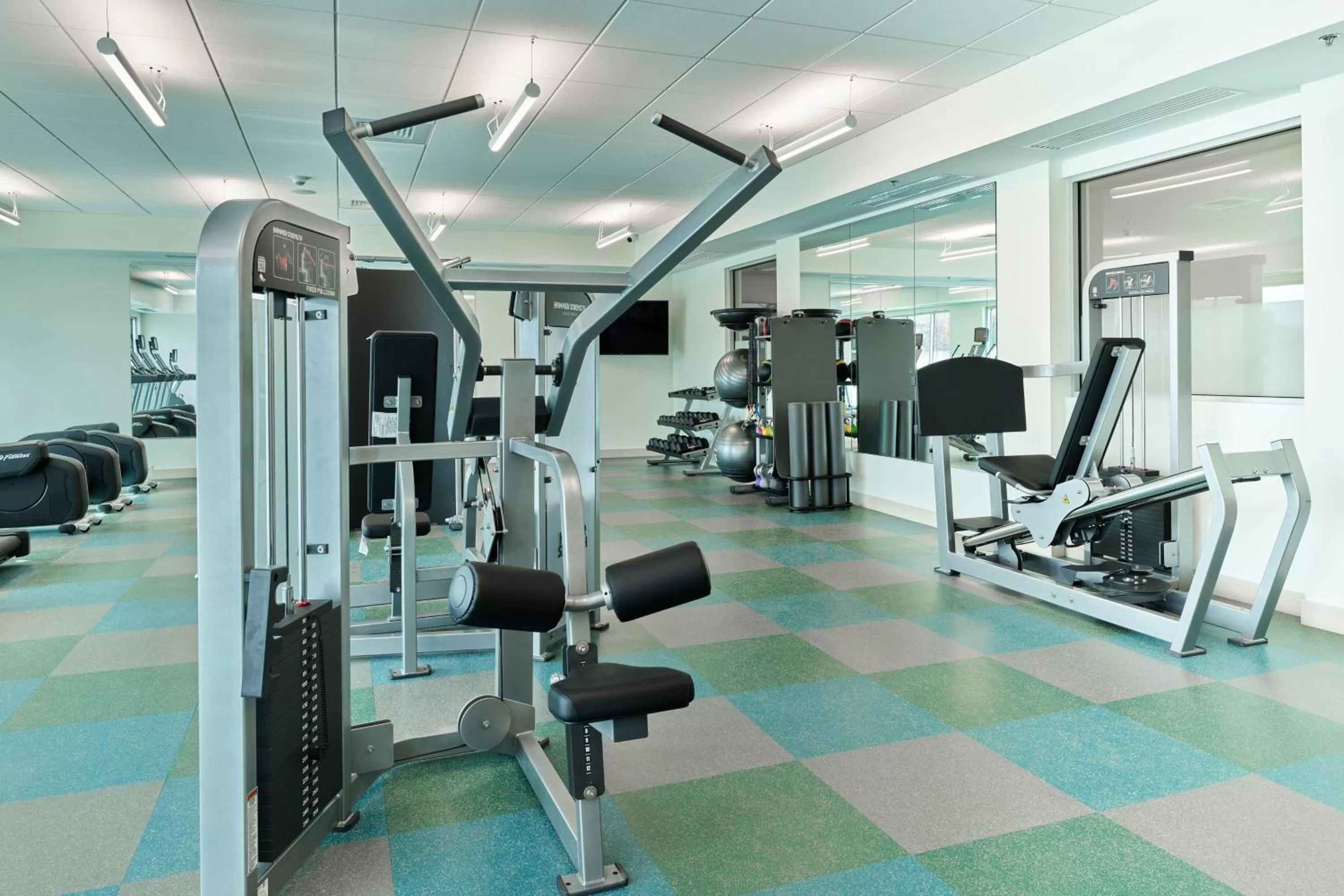 Fitness centre/facilities in Element Chattanooga East