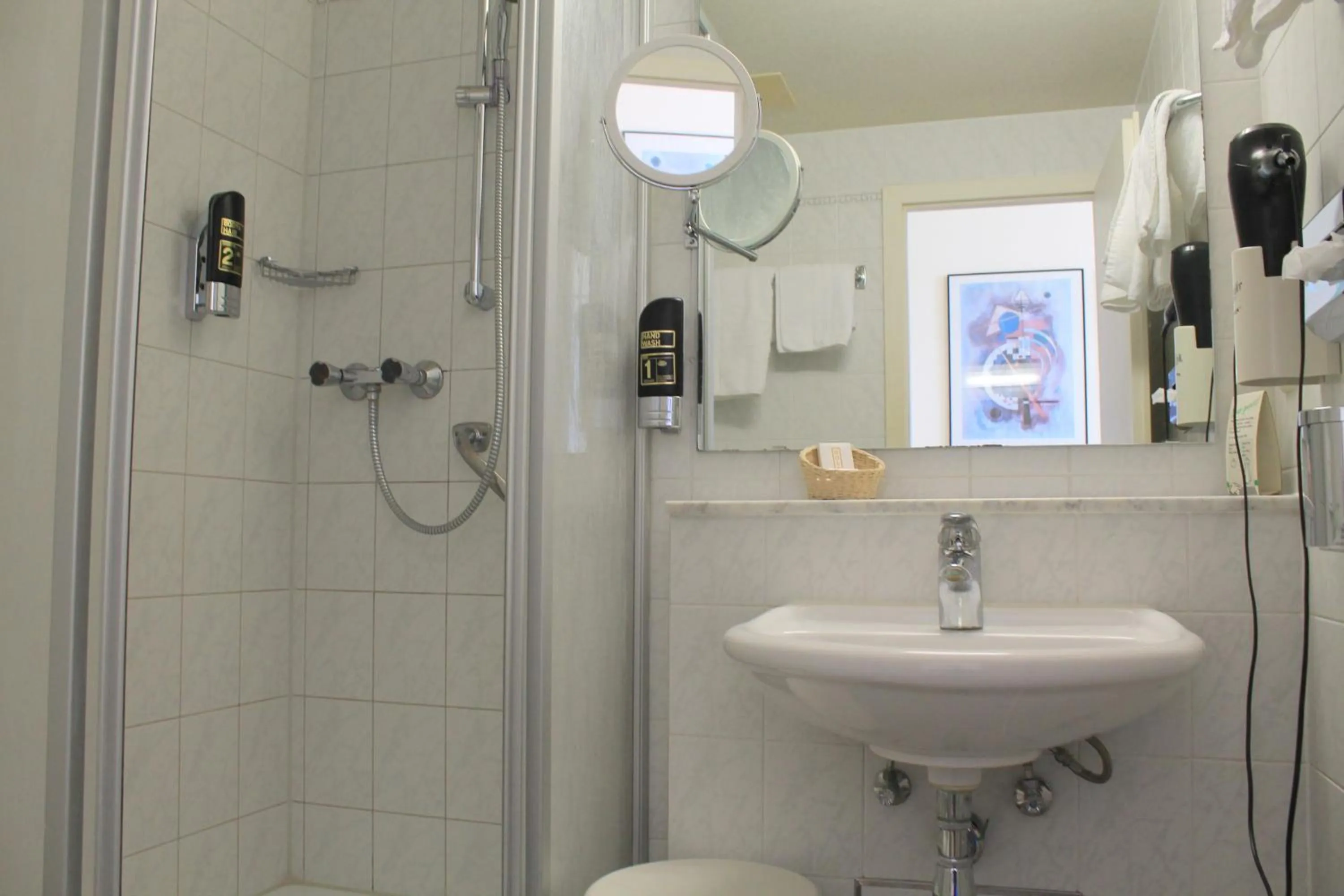 Bathroom in Hotel Hansablick