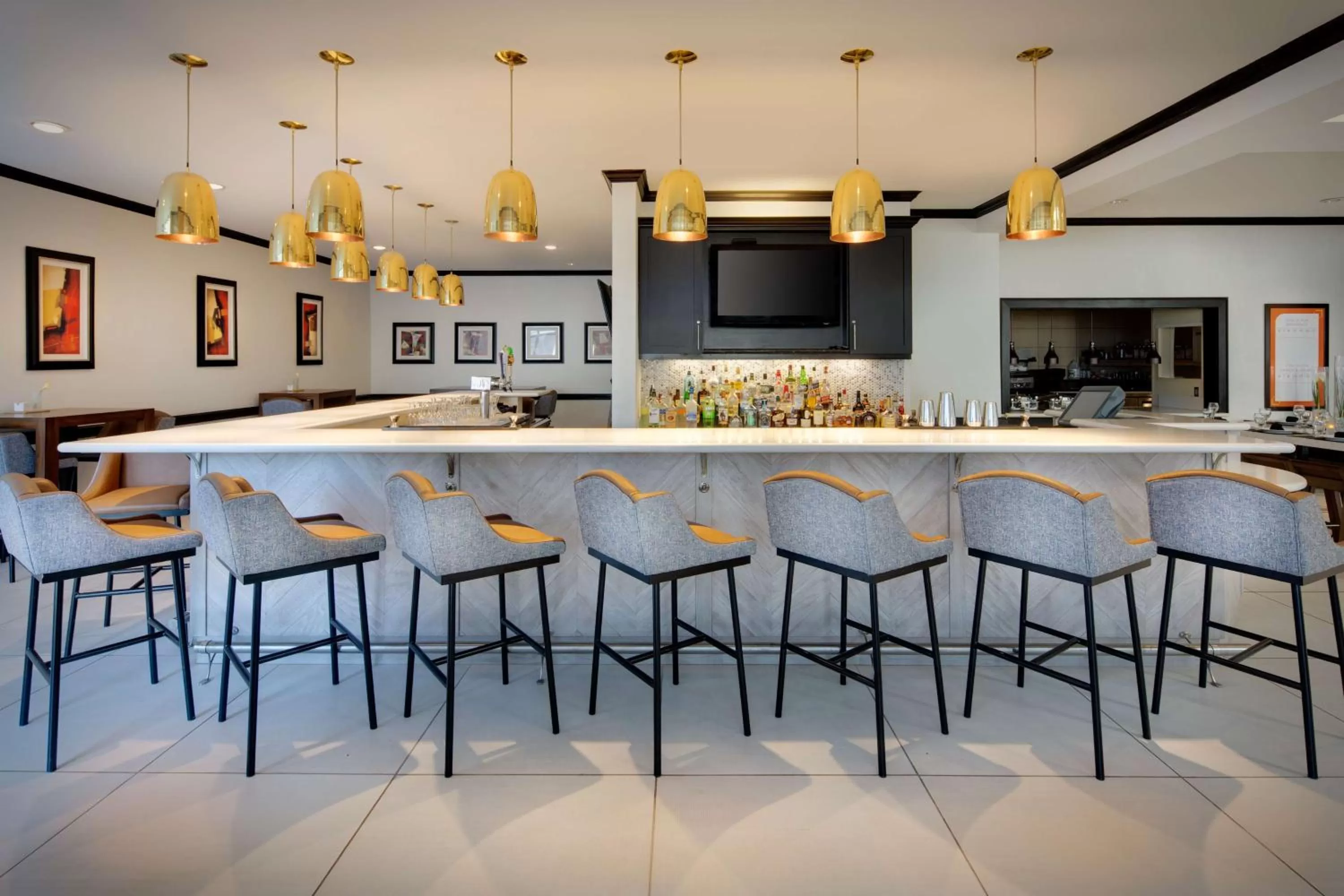 Lounge or bar in Hilton Garden Inn Tyler