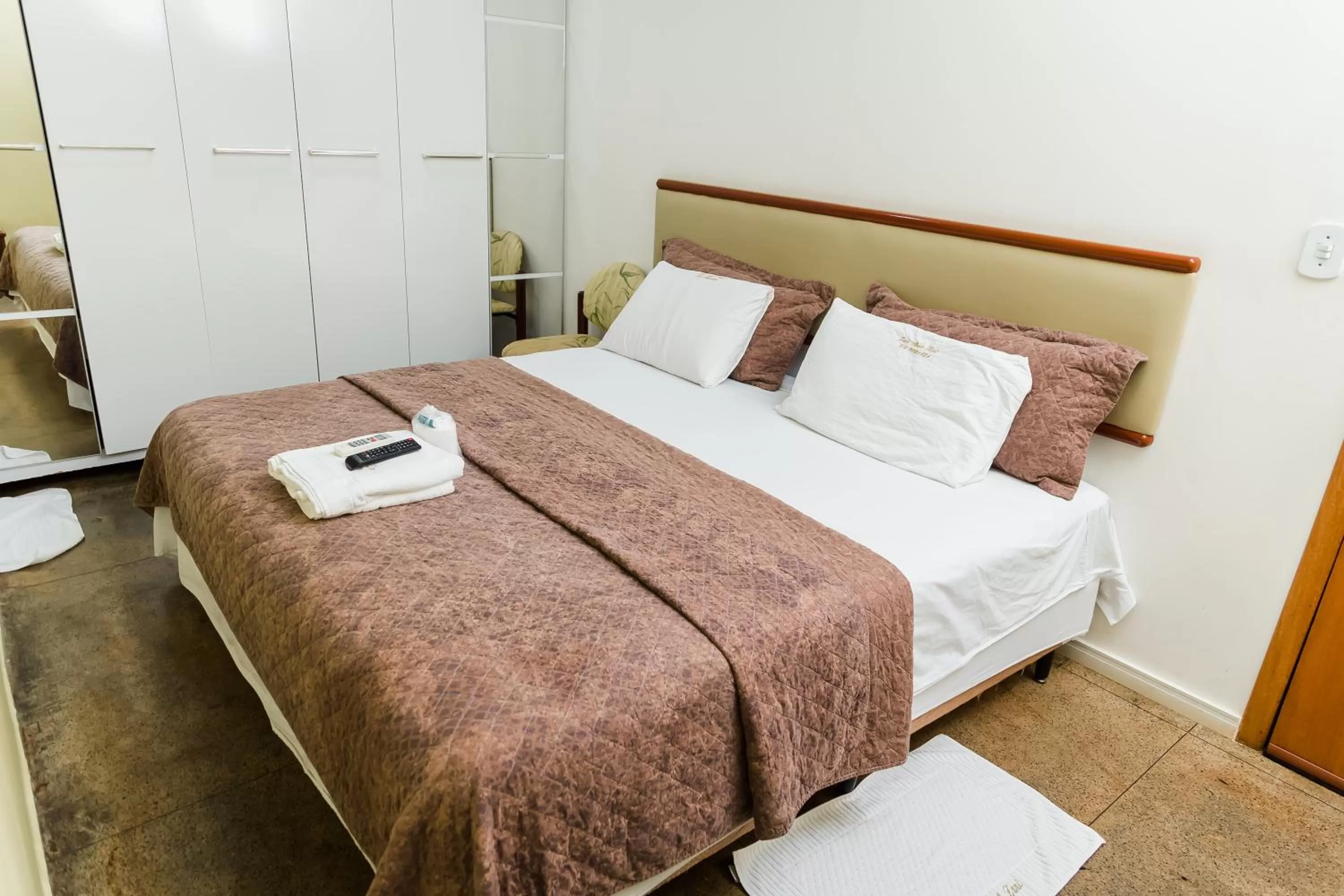 Bed in ZANI APART HOTEL 520i