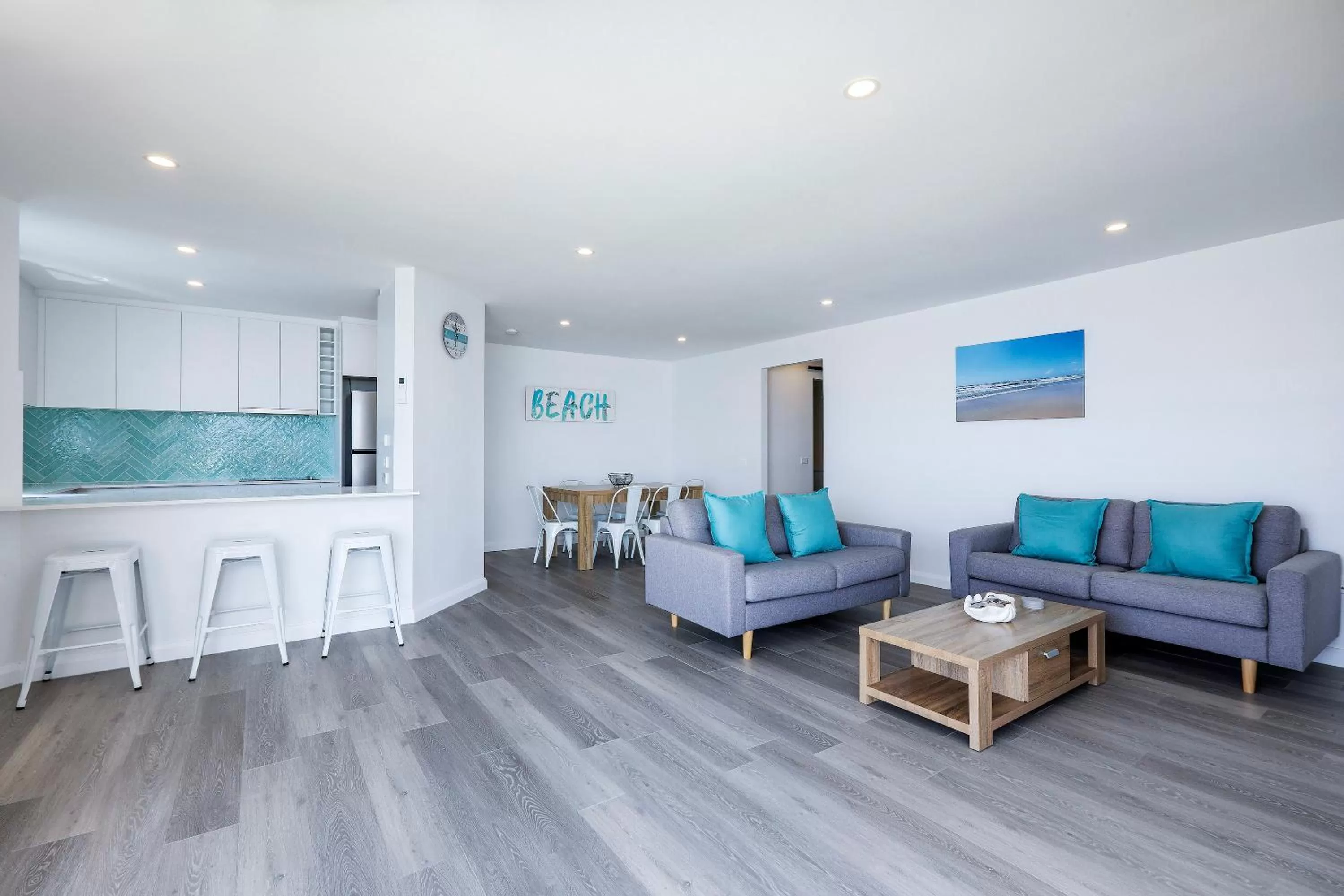 Living room in The Breakers