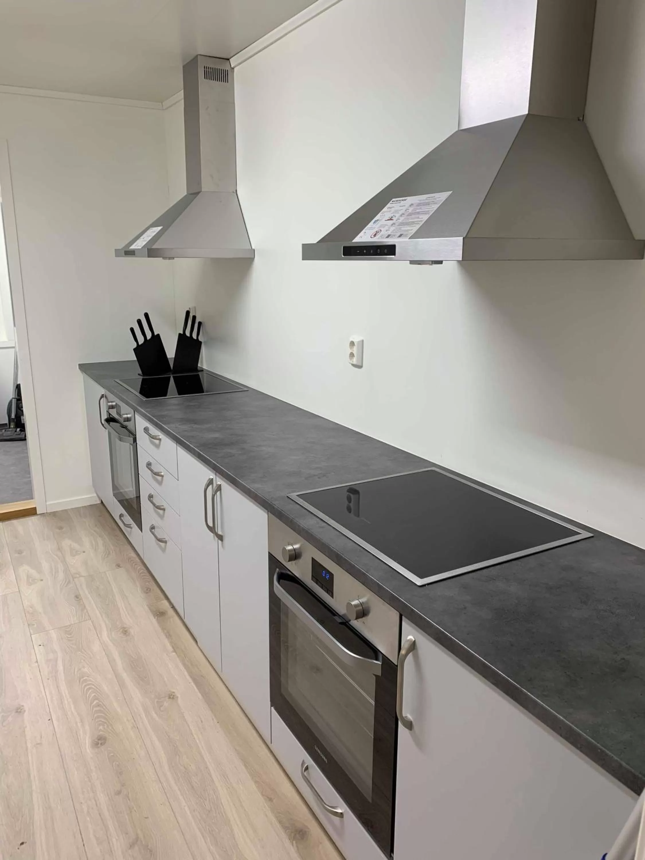 Communal kitchen, Kitchen/Kitchenette in Mosjøen Overnatting, Finnskoggata 20