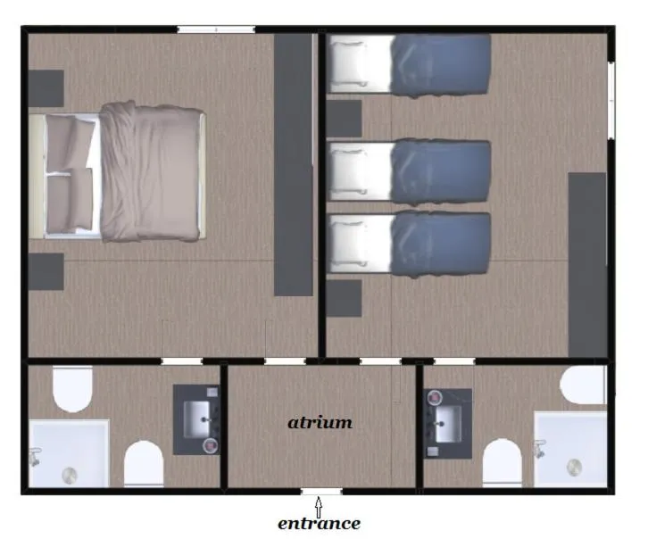 Family Junior Suite in Hotel & Restaurant Casolare Le Terre Rosse