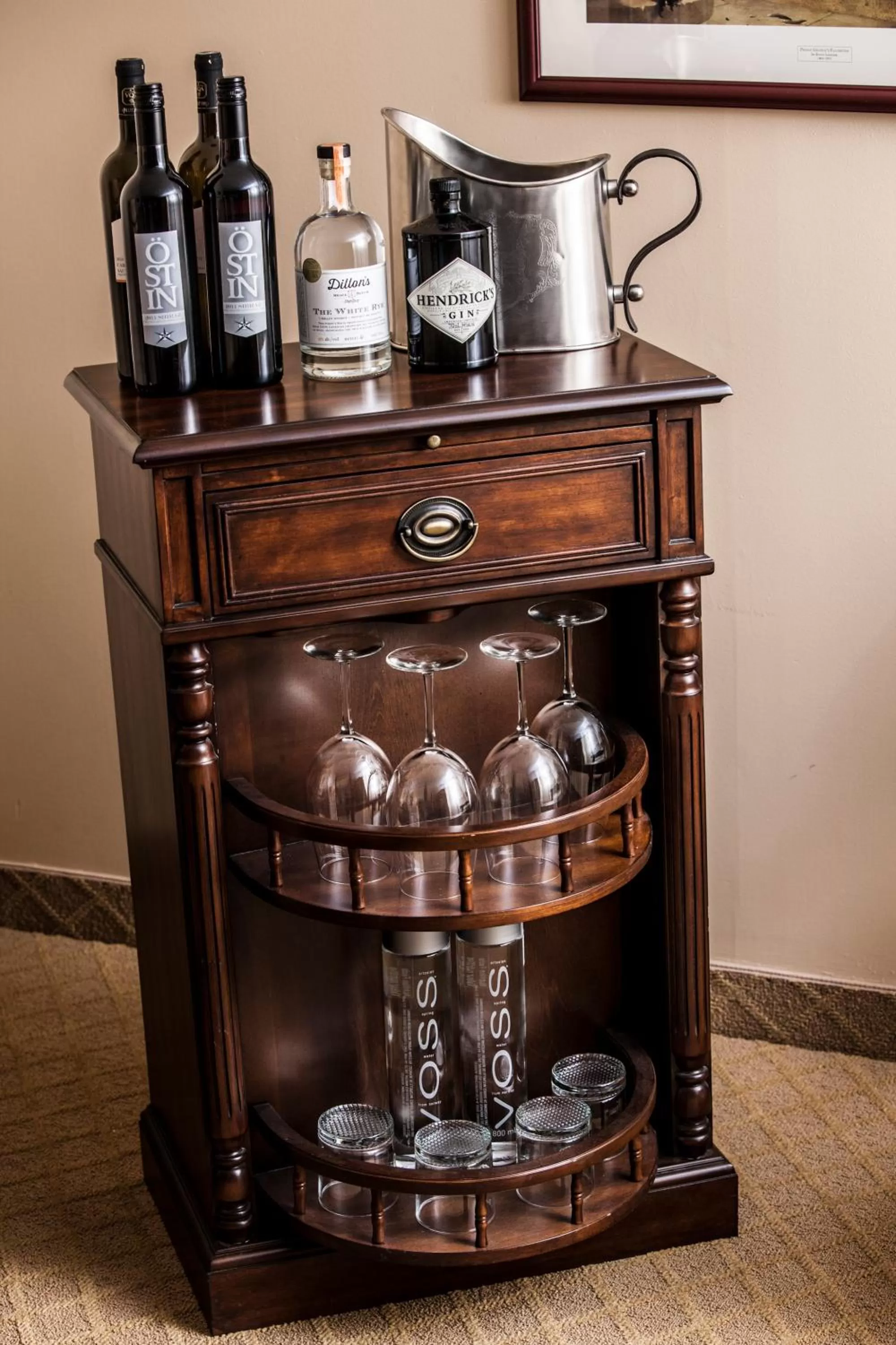 Decorative detail in Old Stone Inn Boutique Hotel