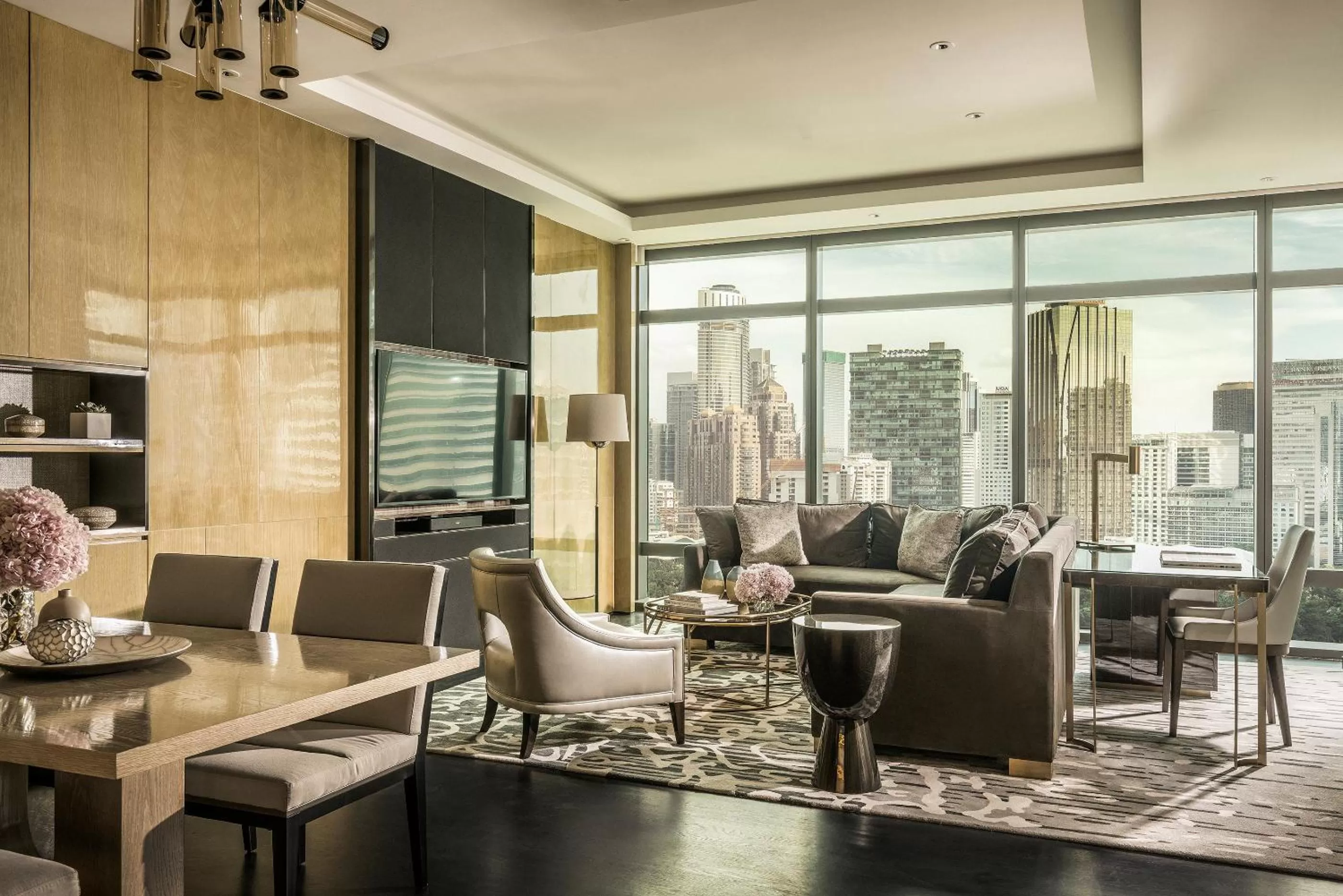 Living room in Four Seasons Hotel Kuala Lumpur